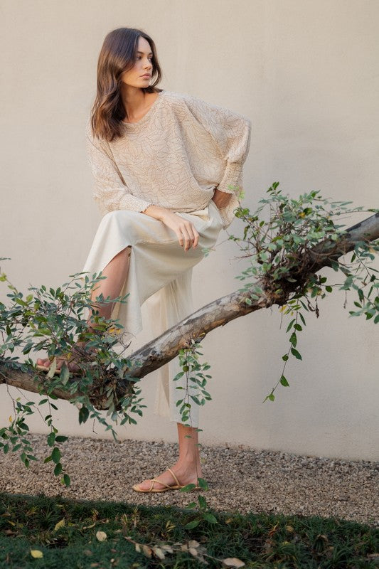 The Elastic Cover Iinen Pants