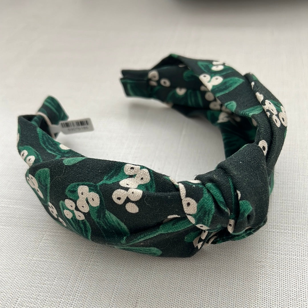 Mistletoe Top Knot Headband