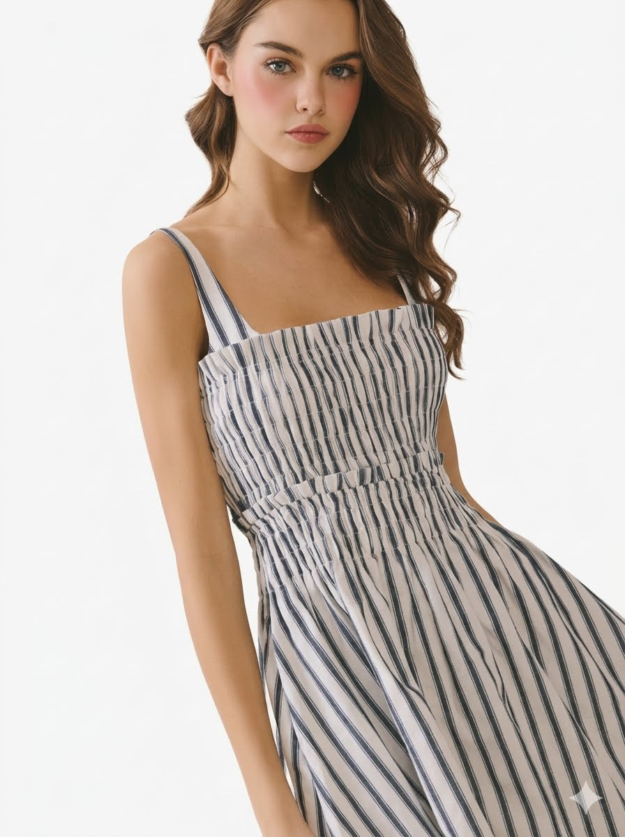 The Anna Midi Stripe