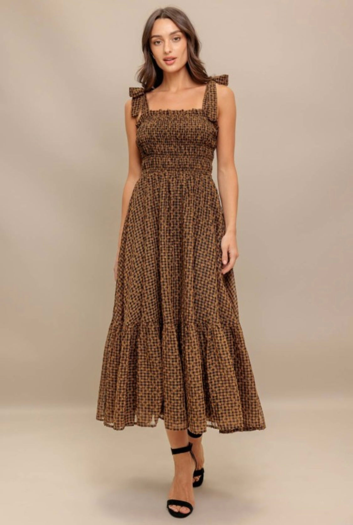 Woven Midi Dress