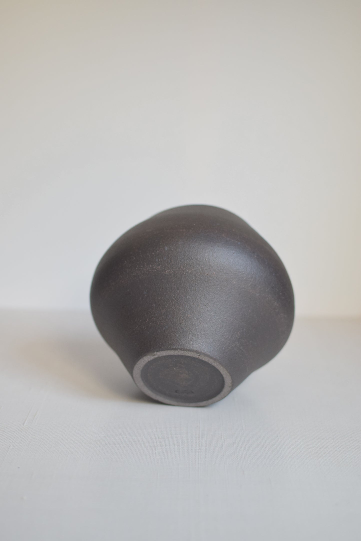 Earthen Noir Vase