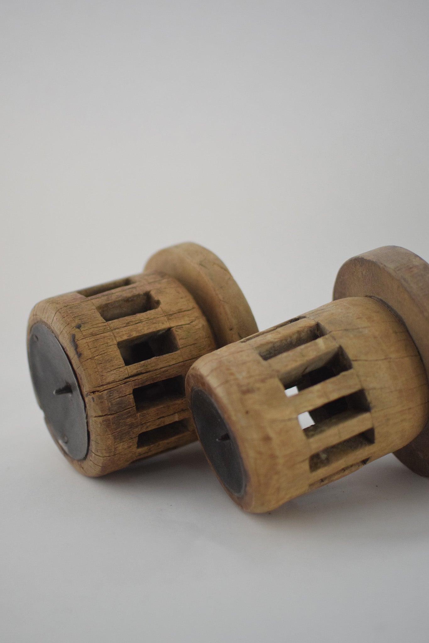 Dhruv Carved Candle Stand (Small)