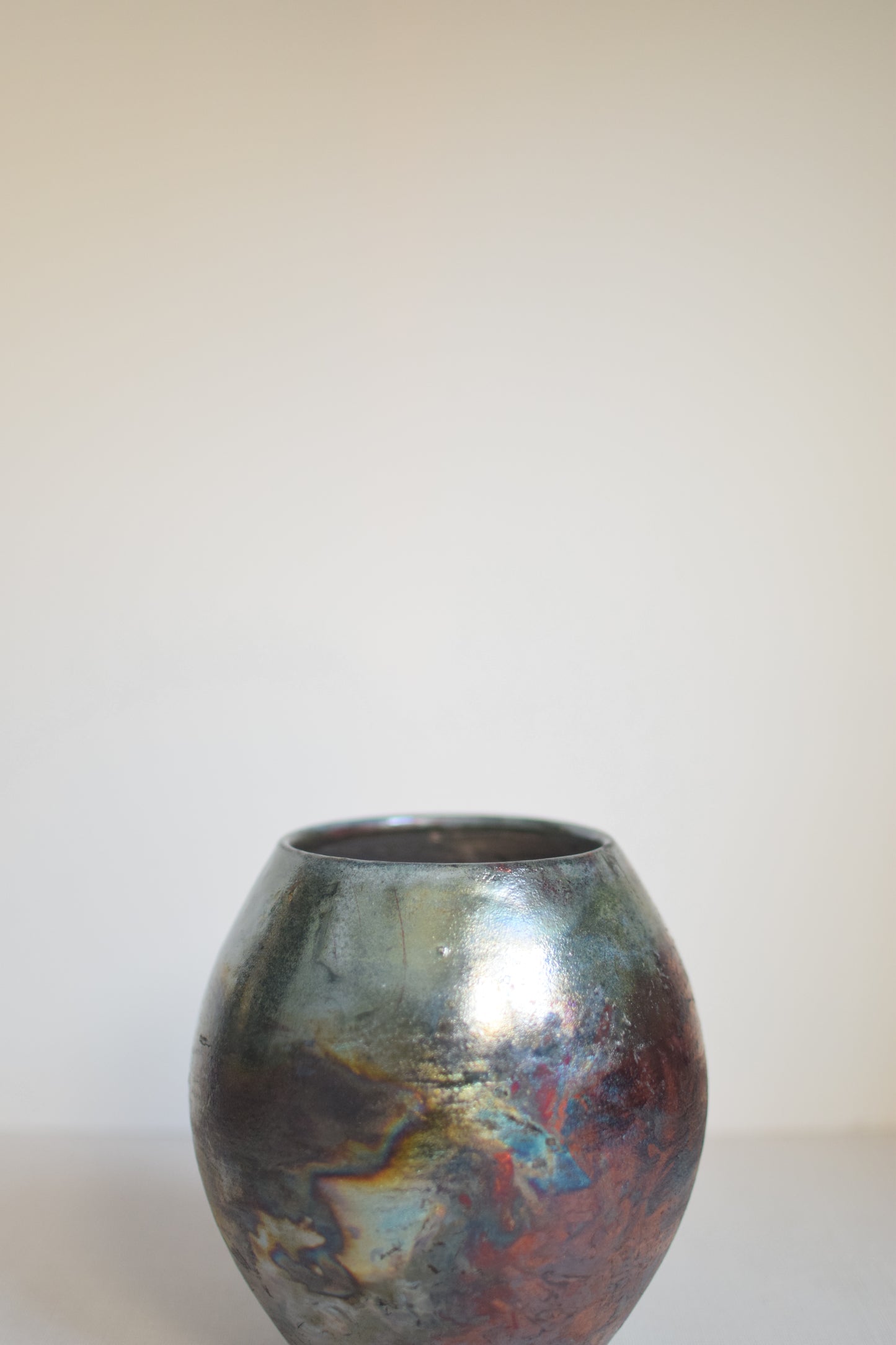 Raku Decorative Vase