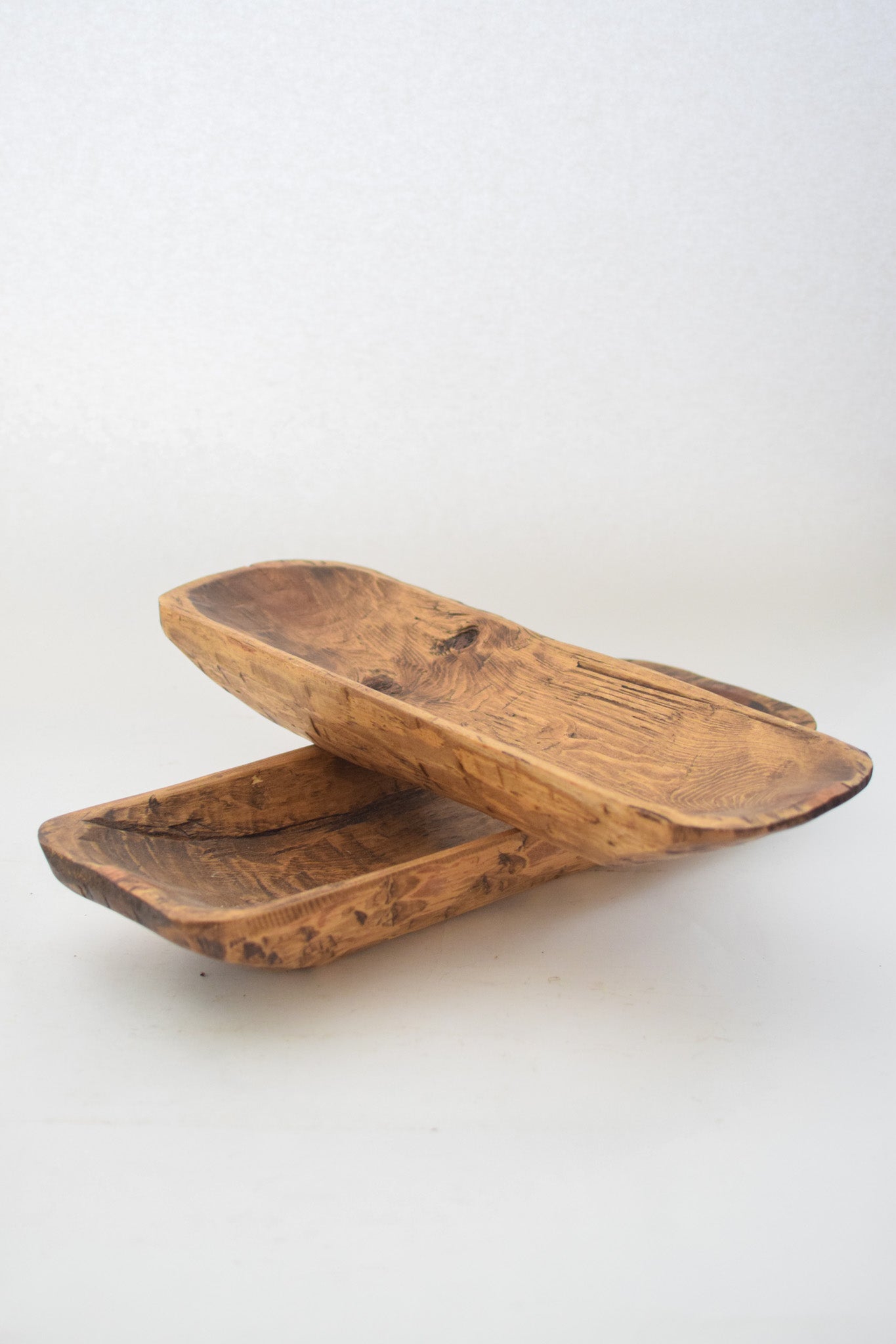Vintage Wood Dough Bowl