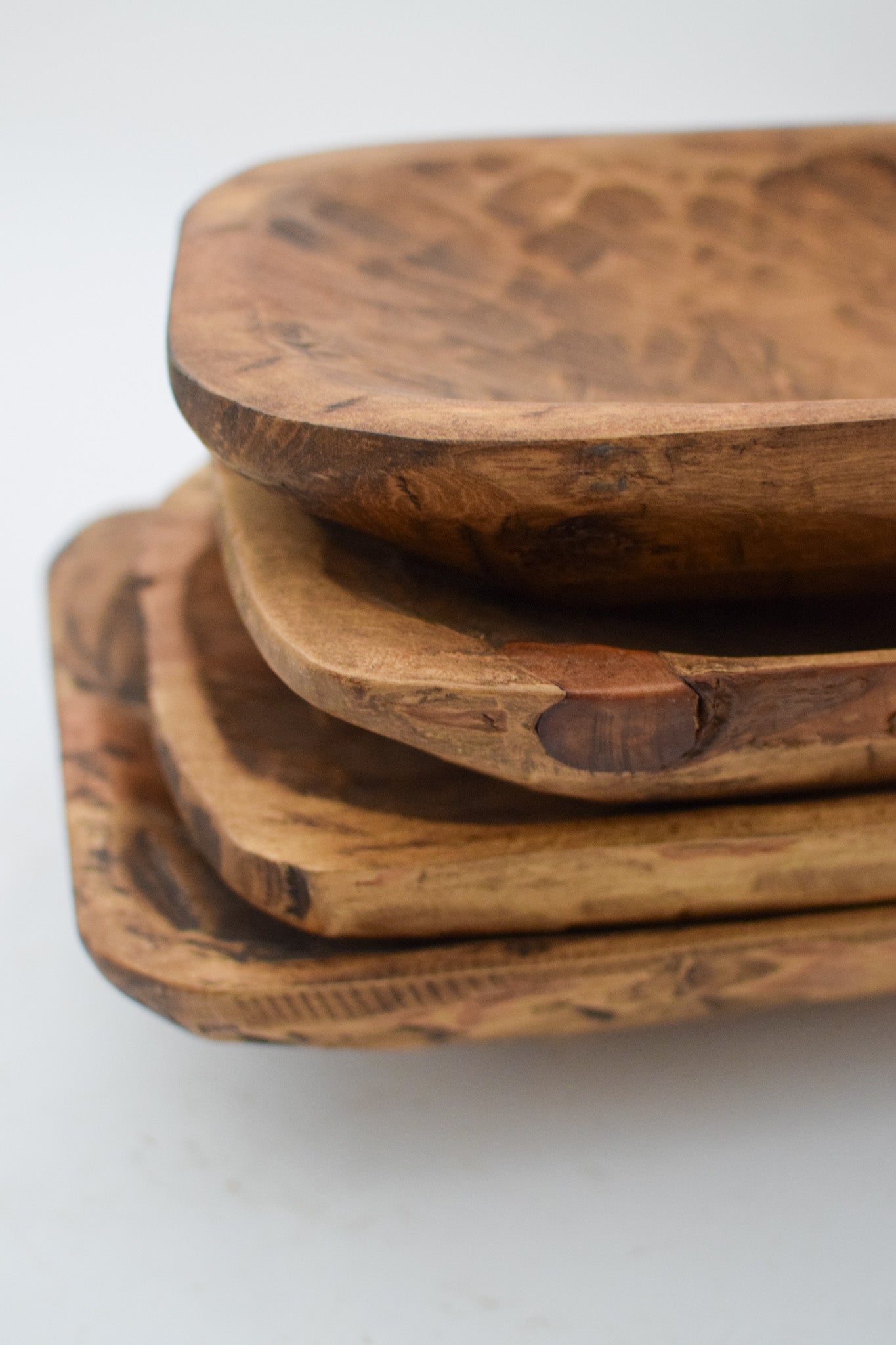 Vintage Wood Dough Bowl