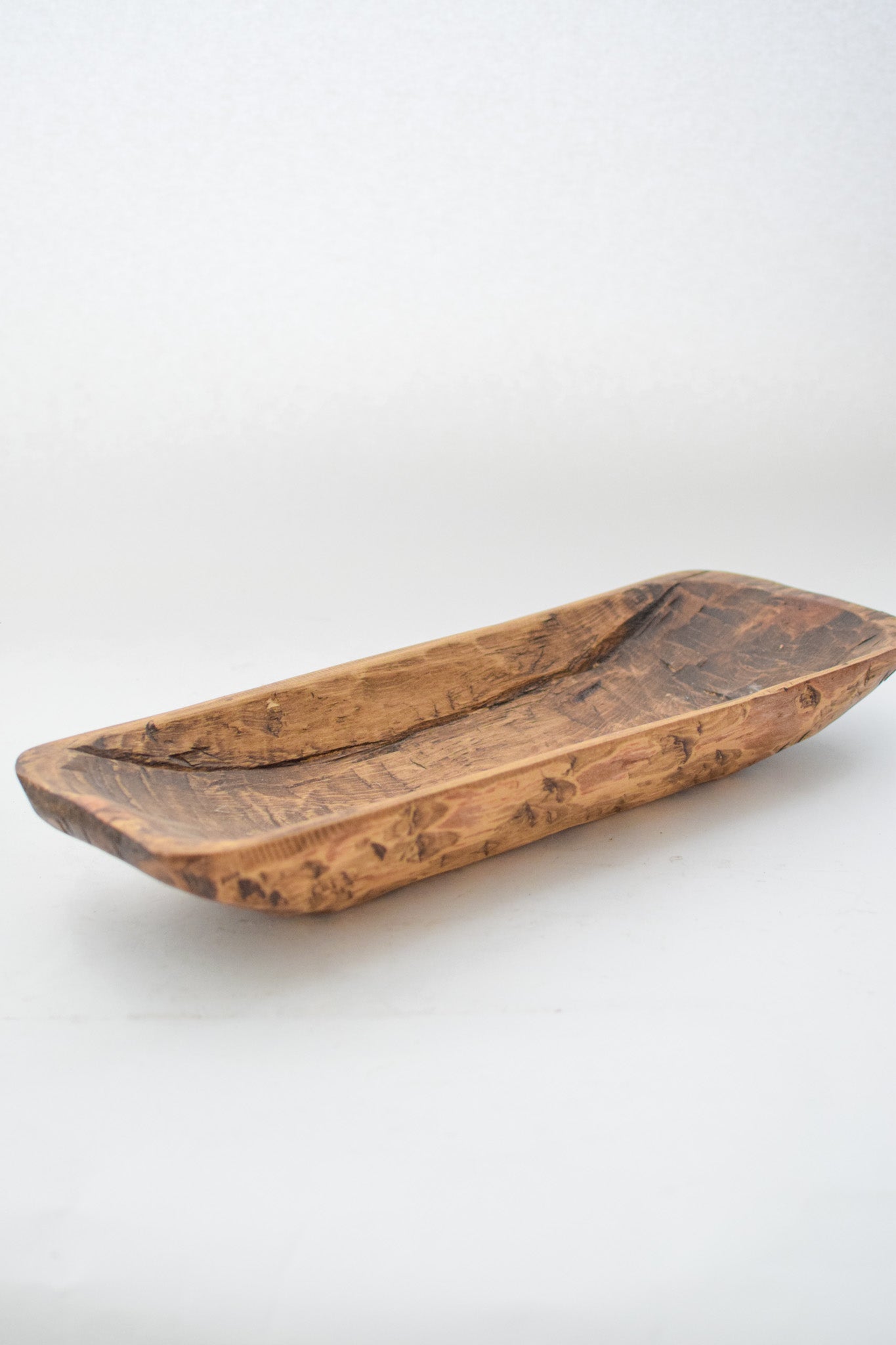 Vintage Wood Dough Bowl