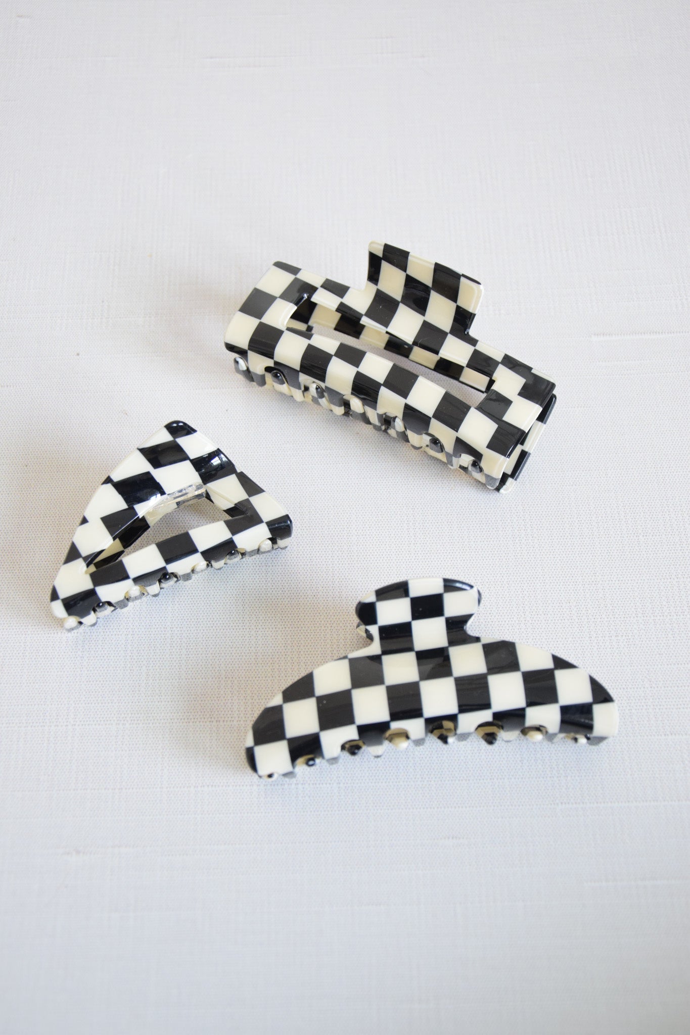 Colossal Checkers Claw Clips