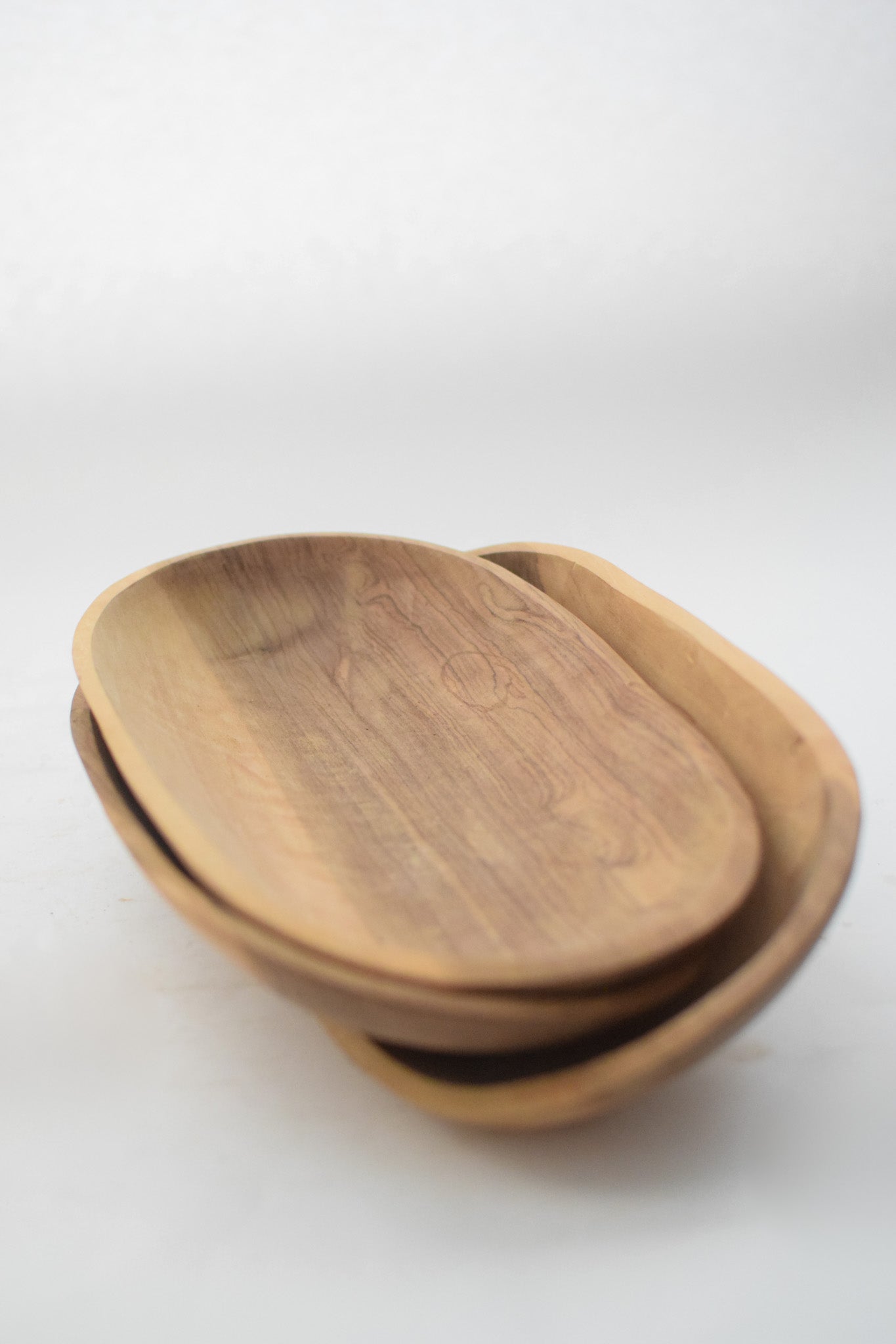 Abiola Carved Wooden Bowl