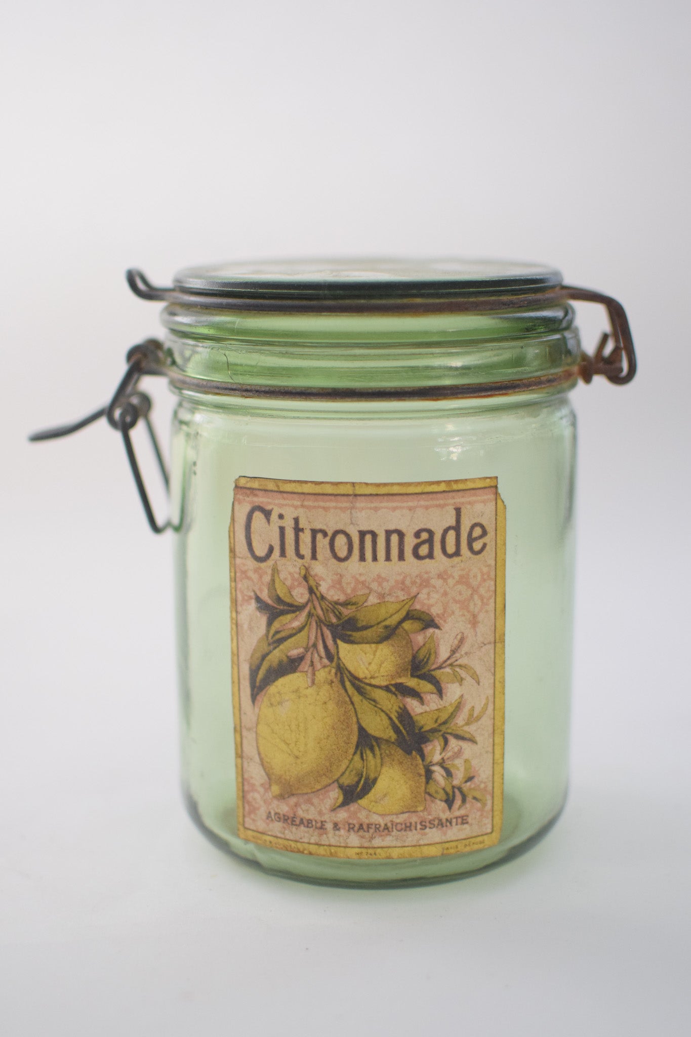 French Labeled Canning Jars