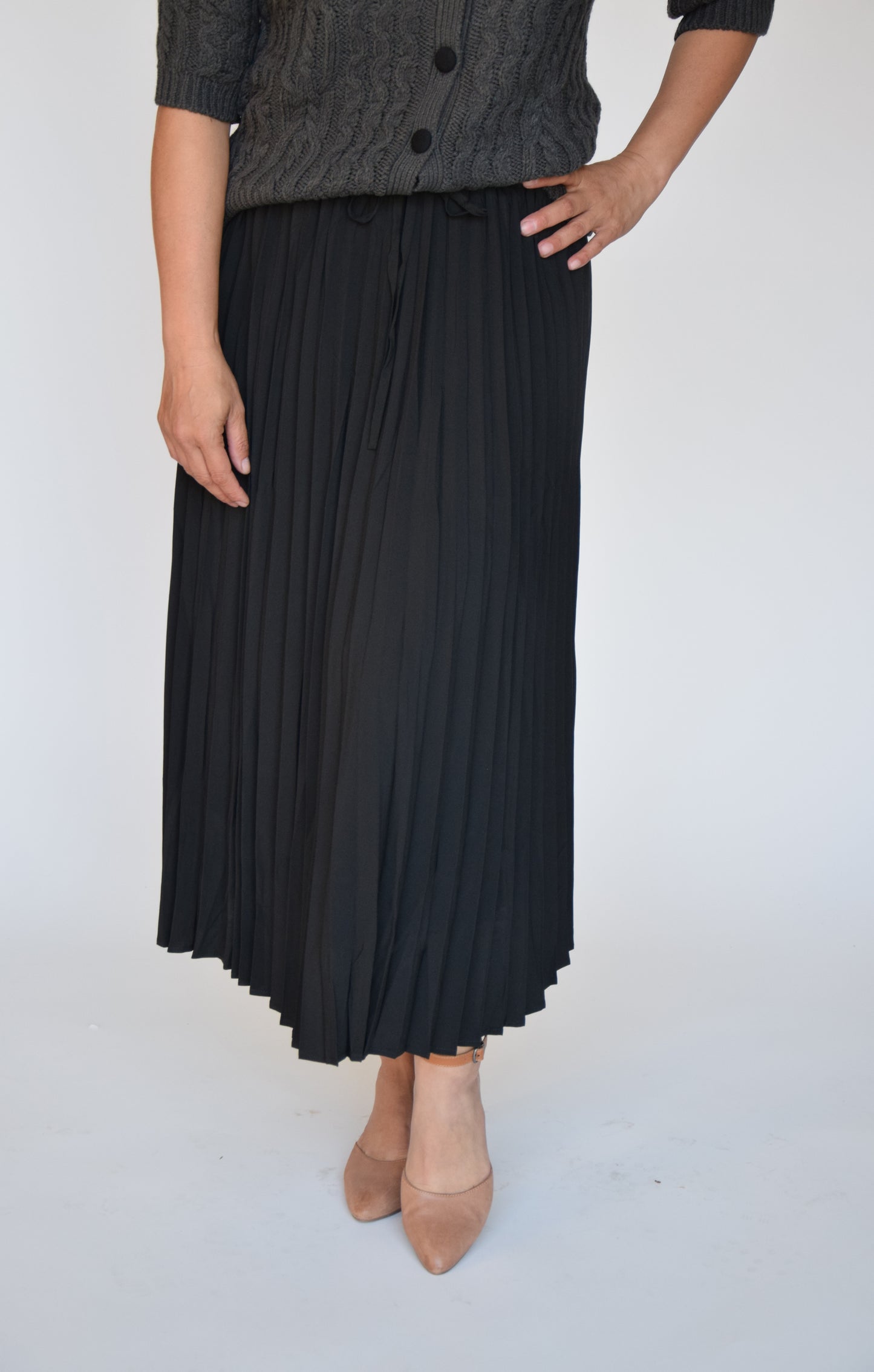 Eliza Pleated Skirt