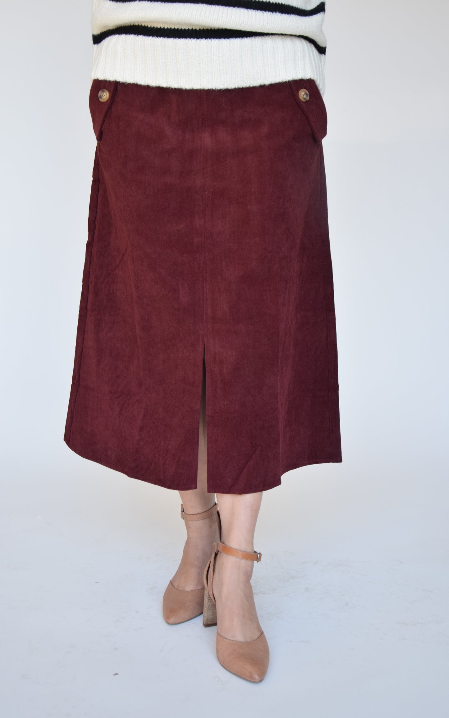 Cullen Corduroy Skirt