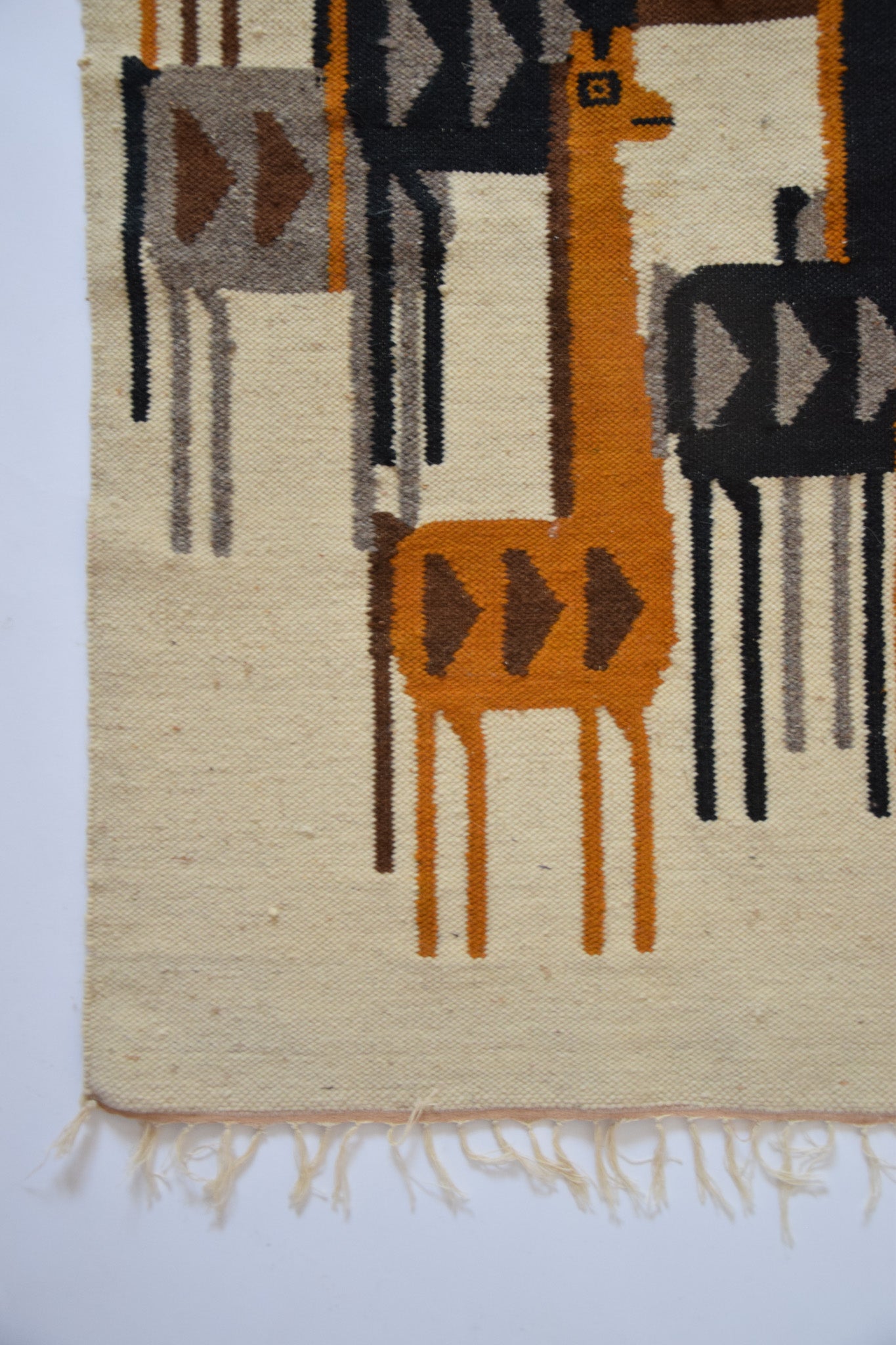 Vintage Lama Rug