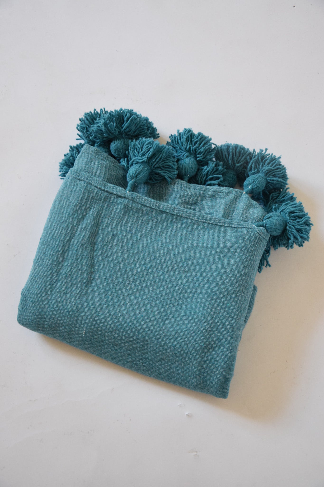 Ayoub Moroccan Pom Pom Blankets