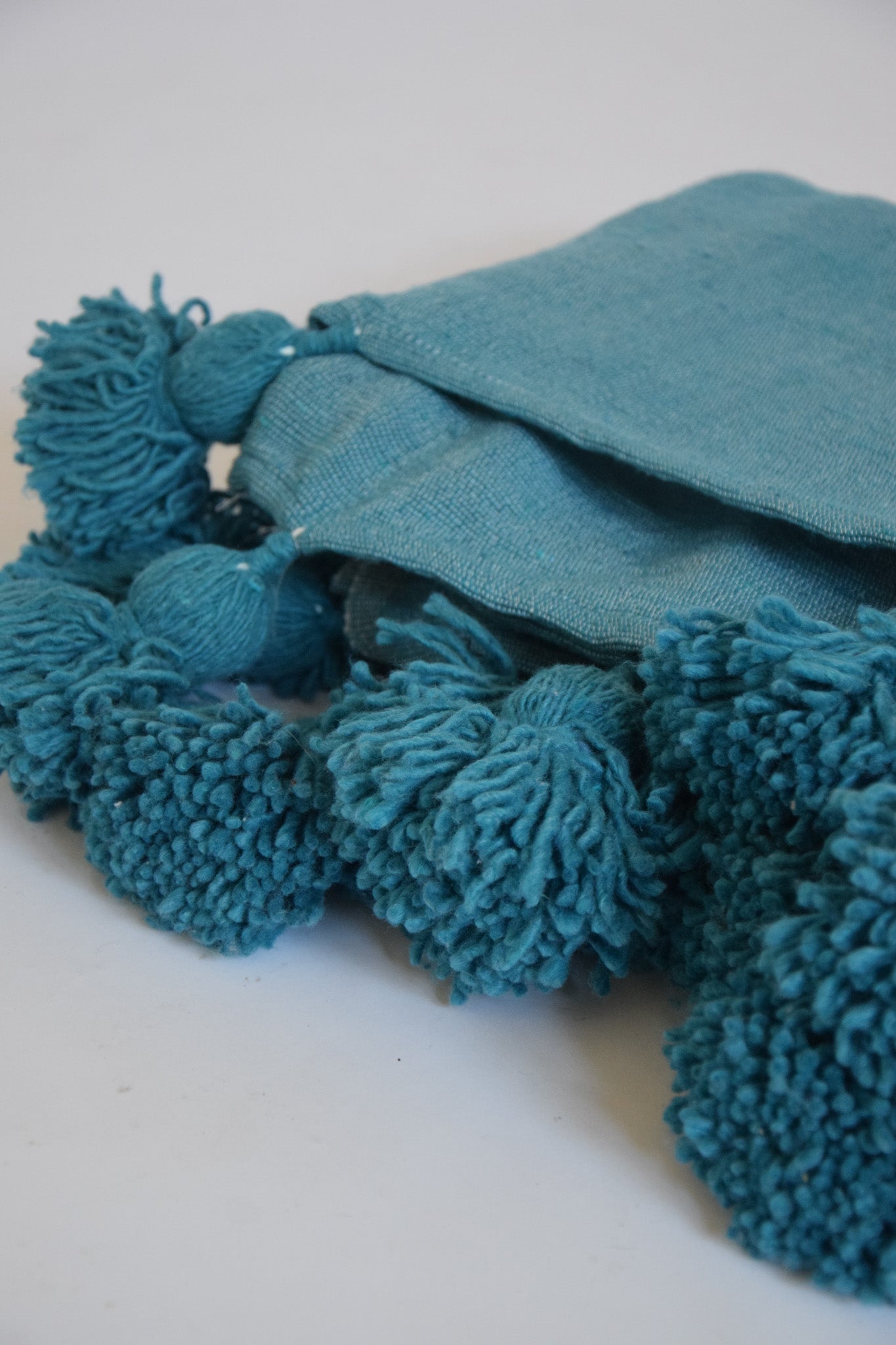 Ayoub Moroccan Pom Pom Blankets