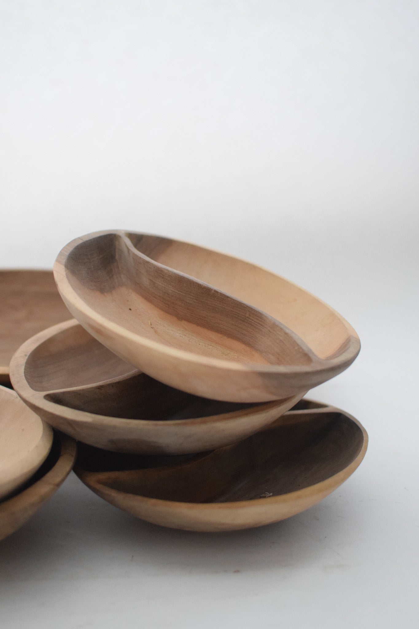 Adanna Carved Wood Bowl