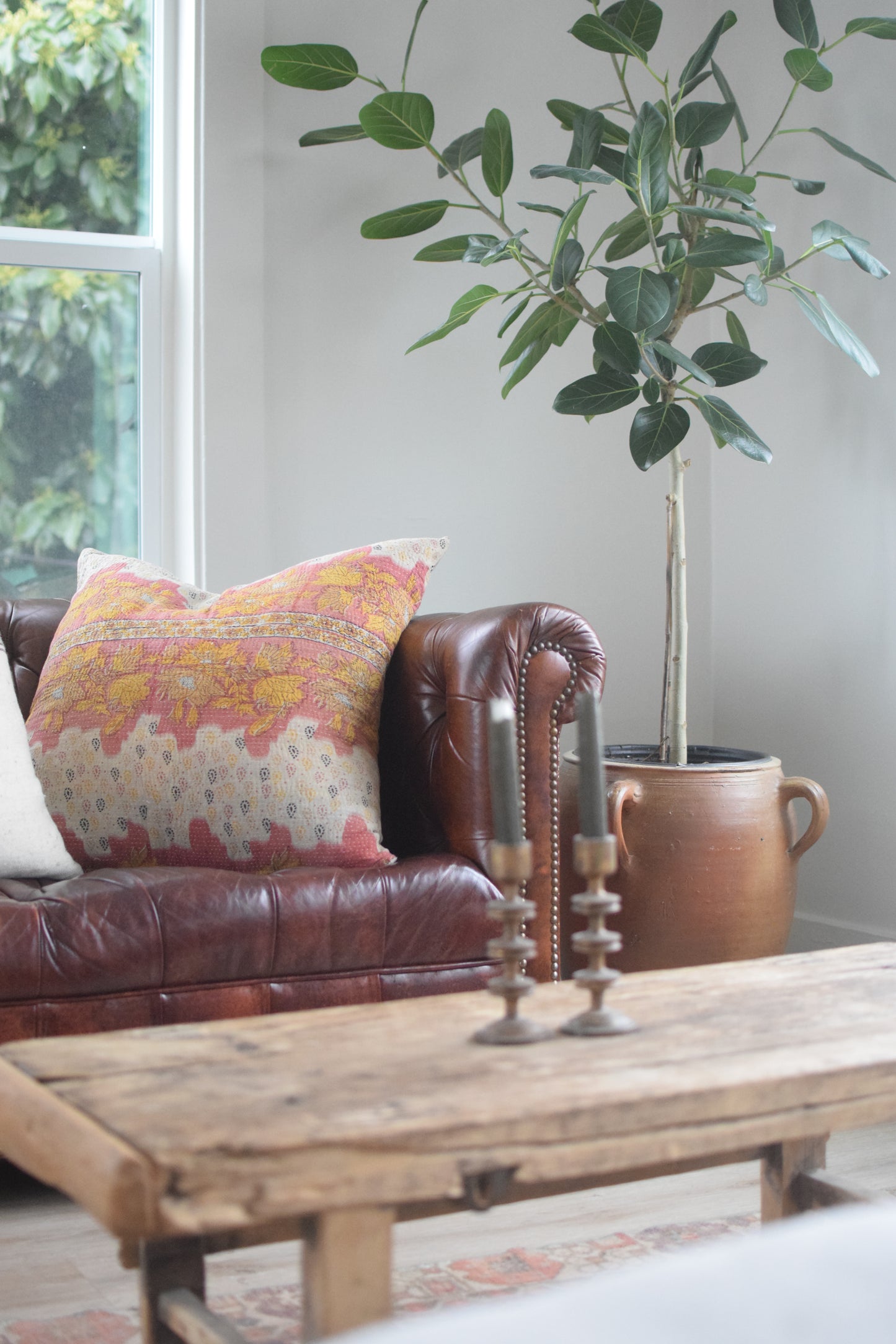 Effie Kantha Pillow
