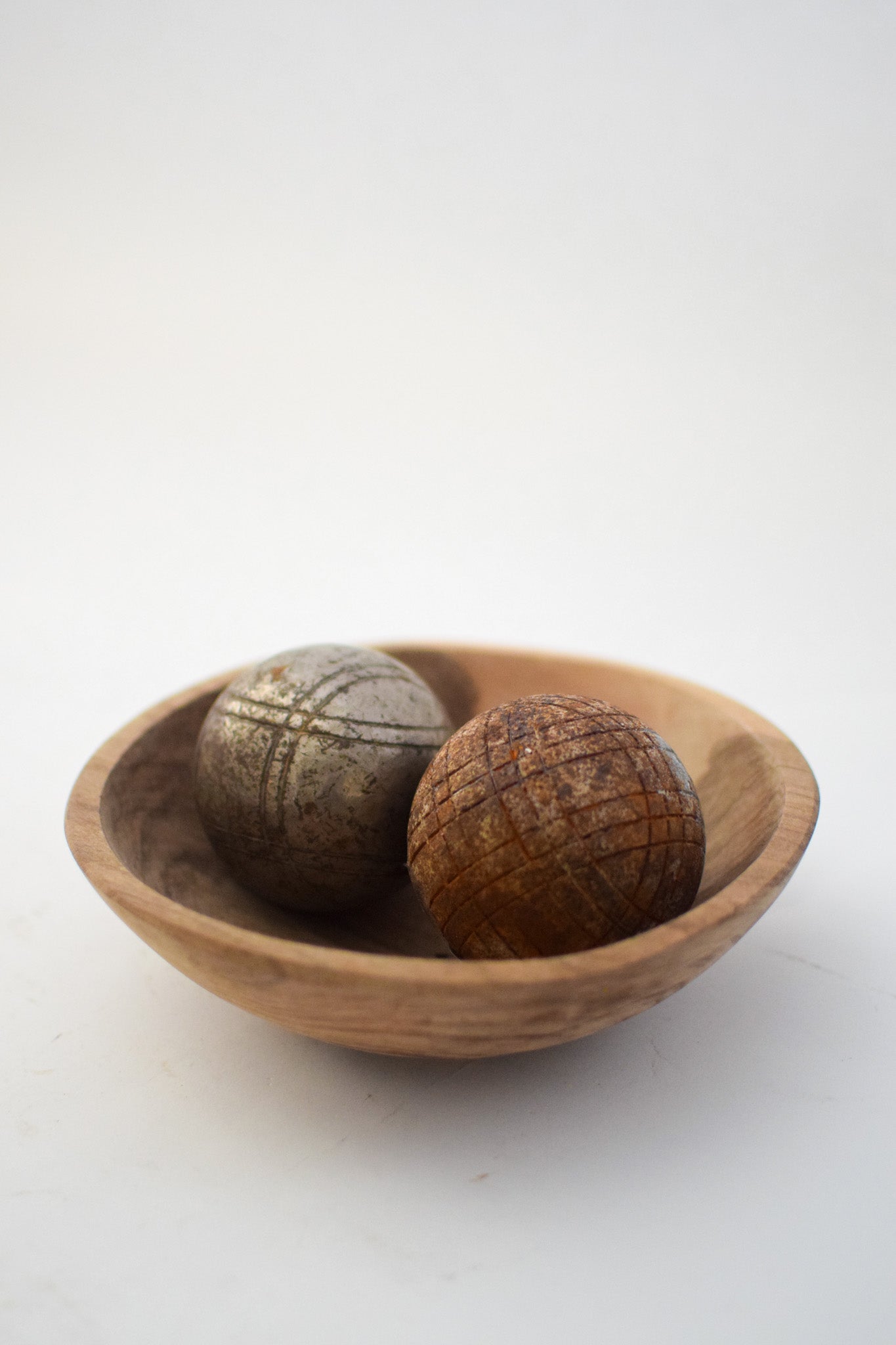 Antique French Petanque Set