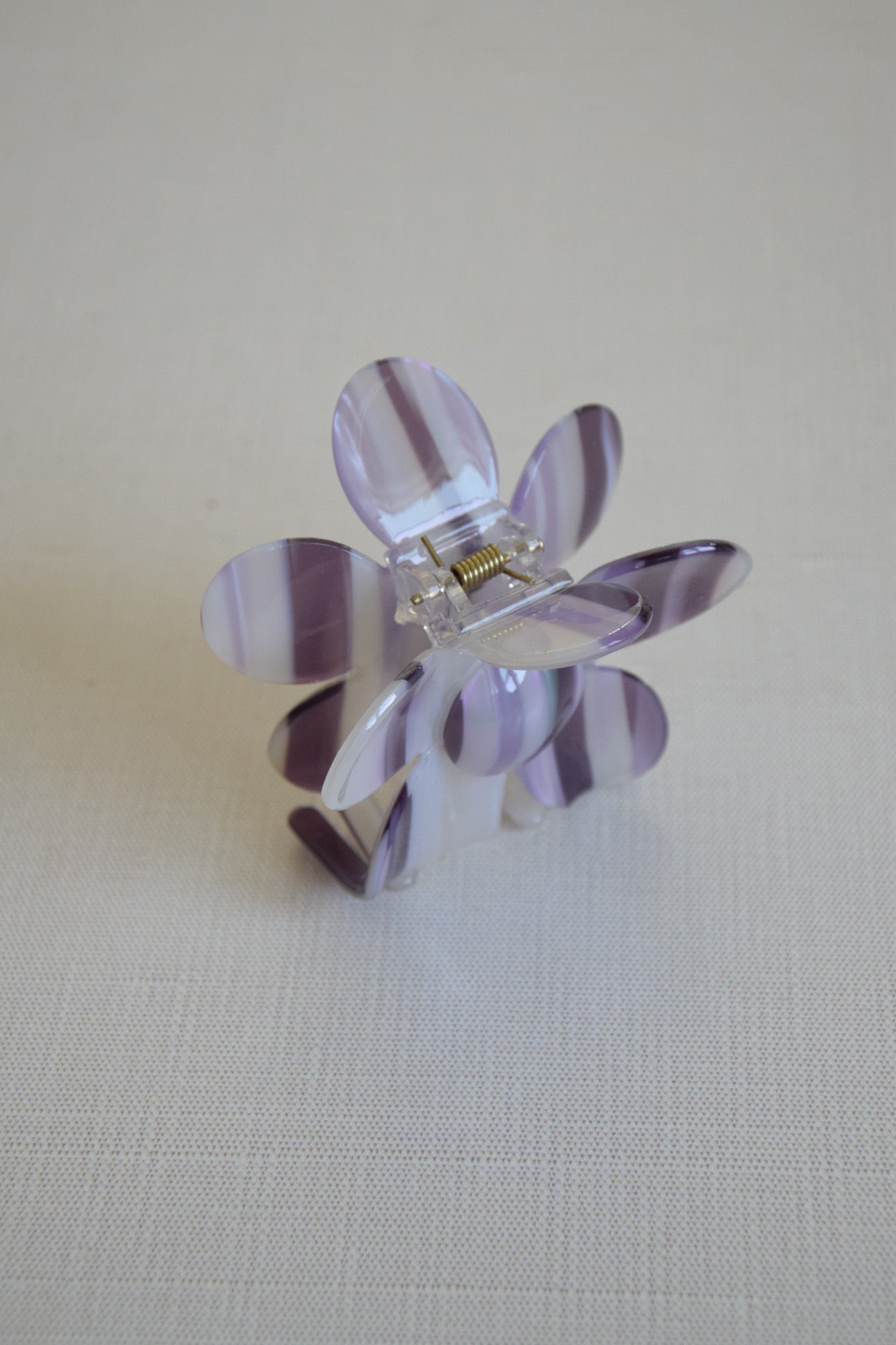 Groovy Hair Claws Purple Velvet