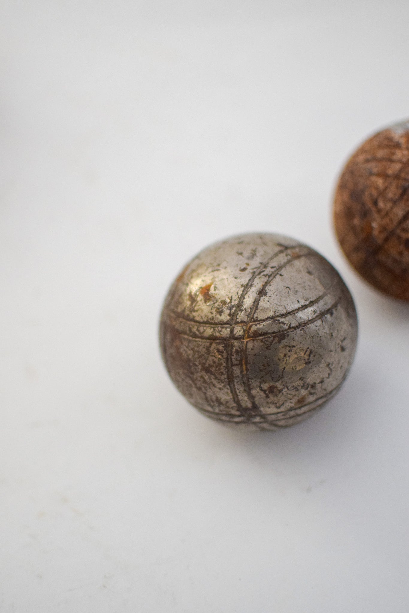 Antique French Petanque Set