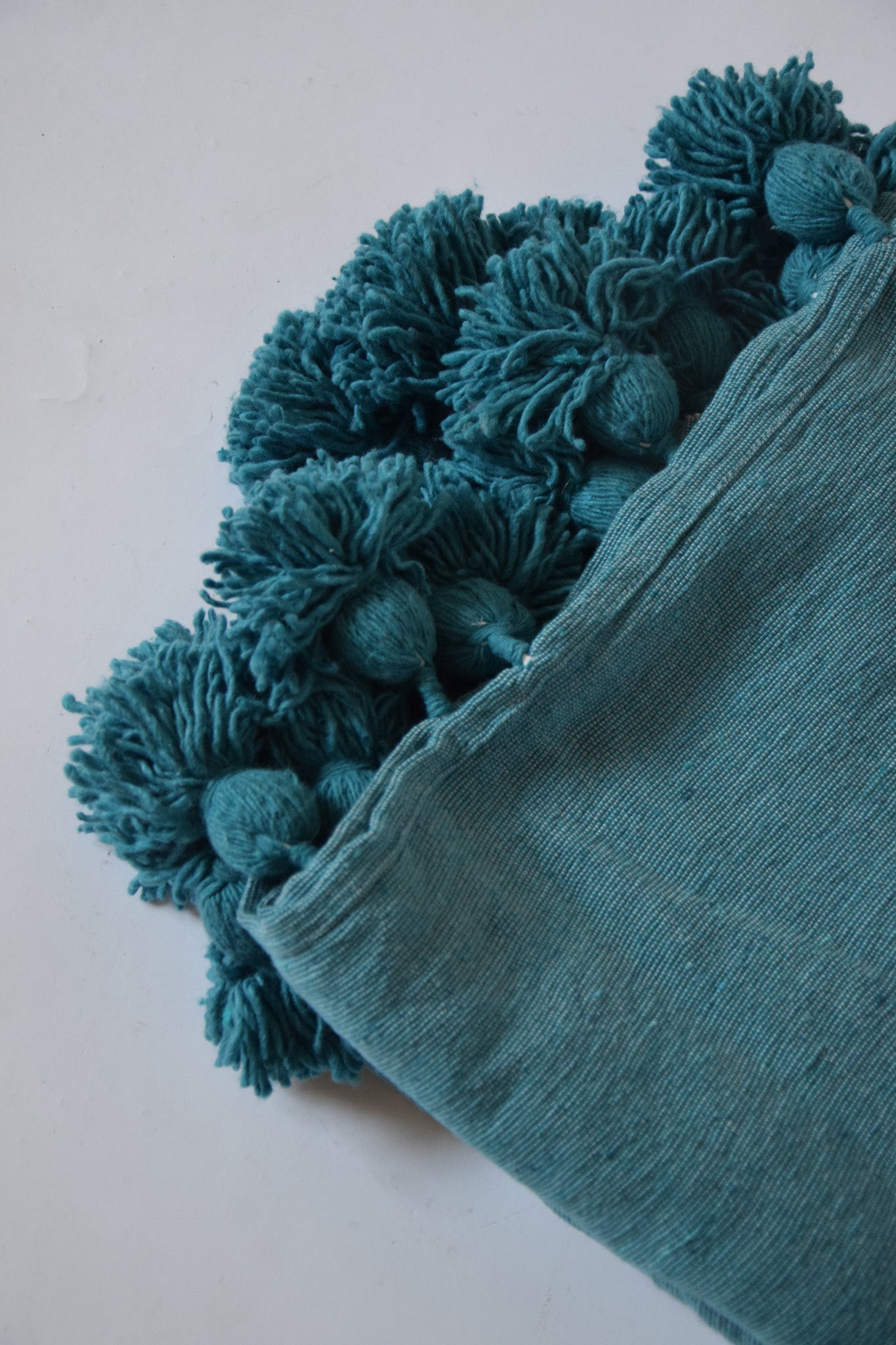 Ayoub Moroccan Pom Pom Blankets