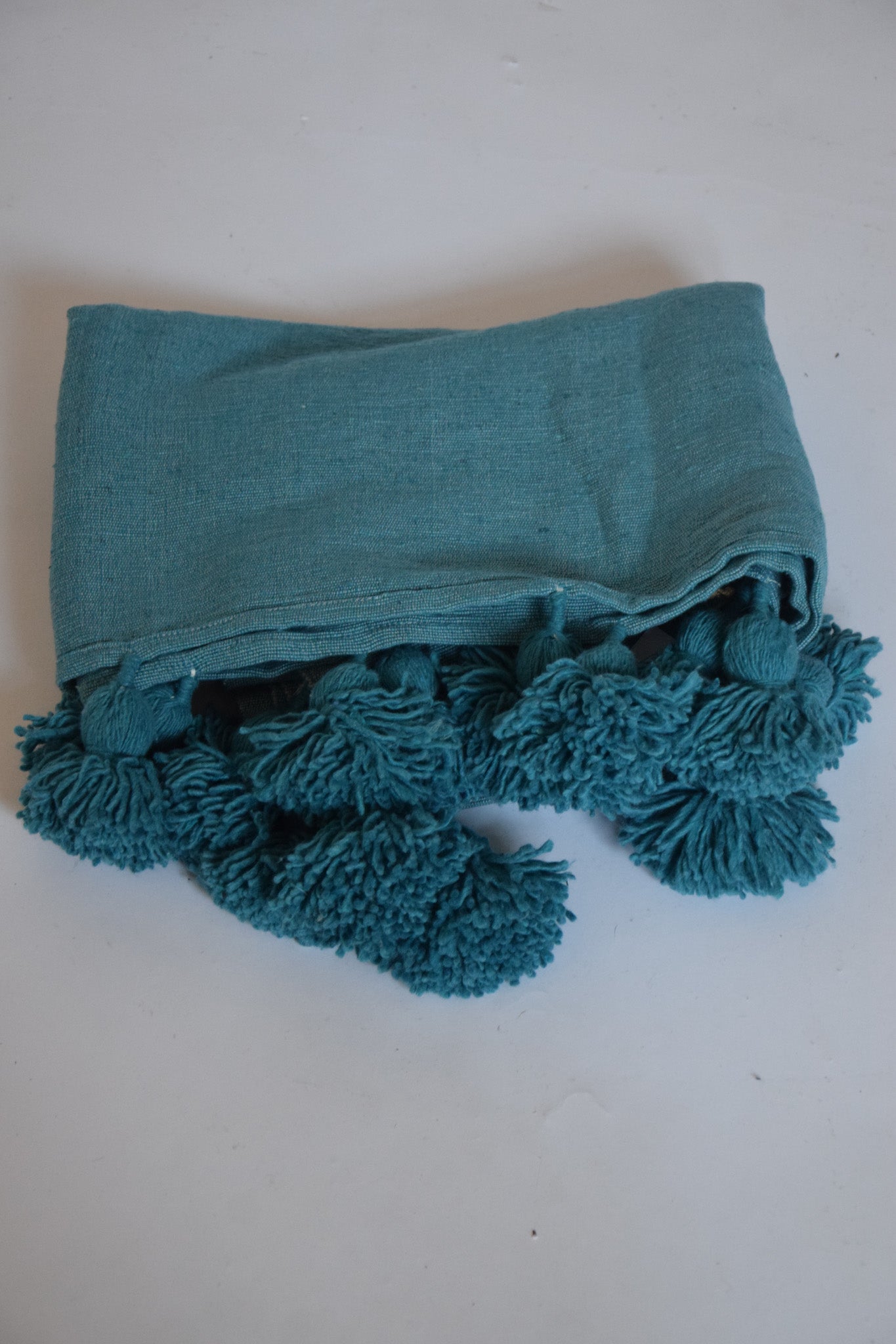 Ayoub Moroccan Pom Pom Blankets