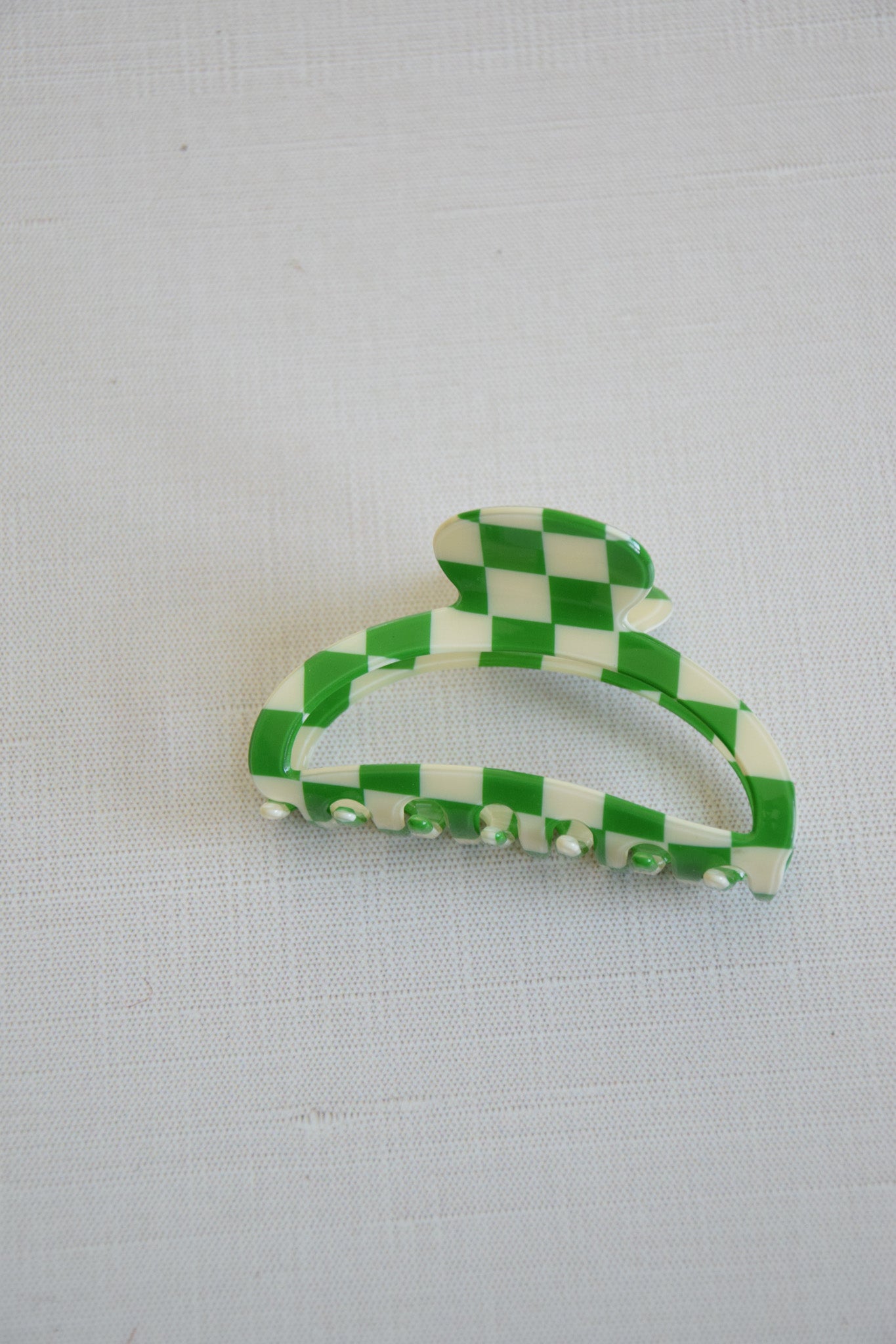 Checkers Claw Clips Green