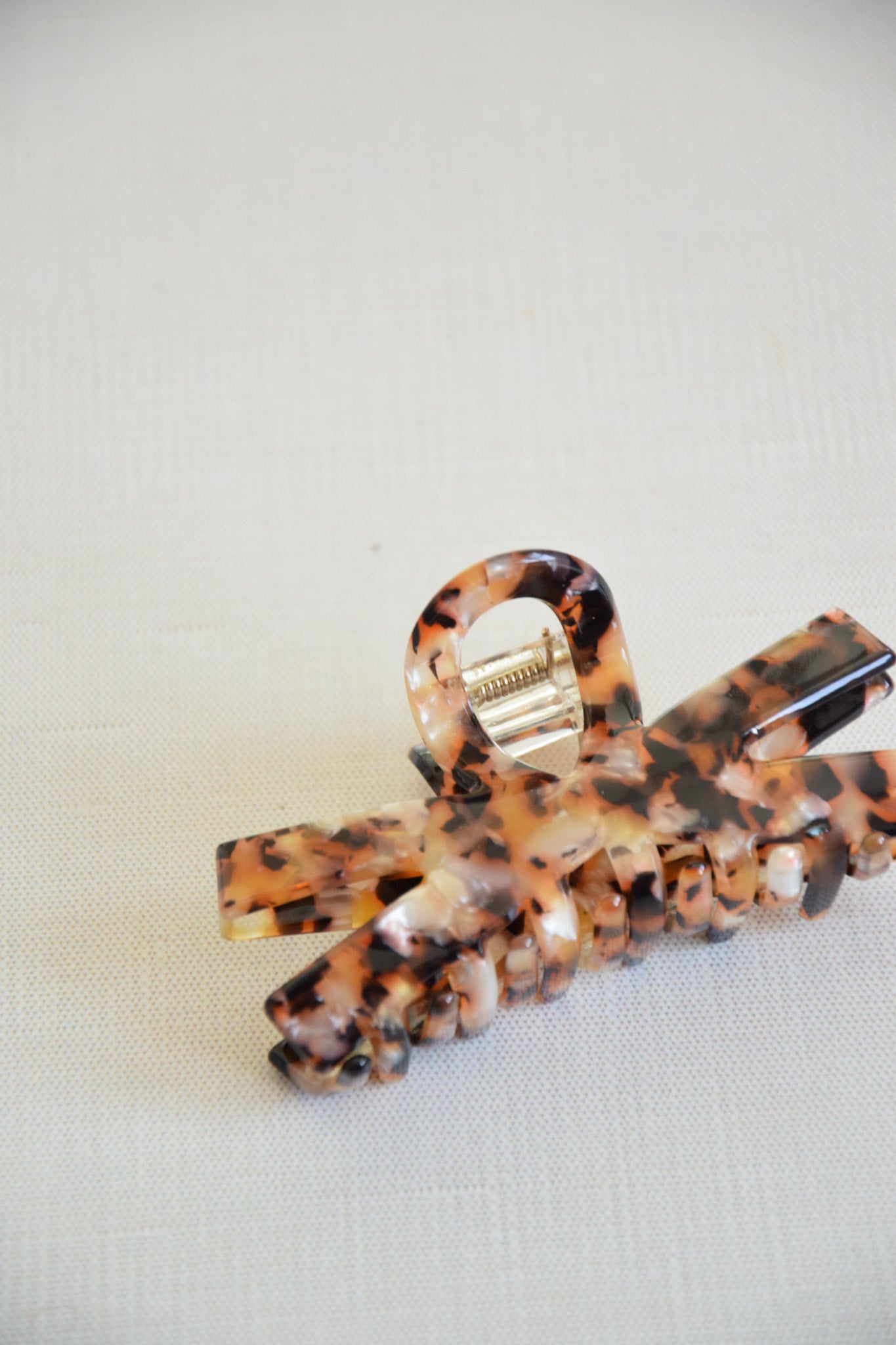 Charlotte Hair Claw Clips Leopard Print