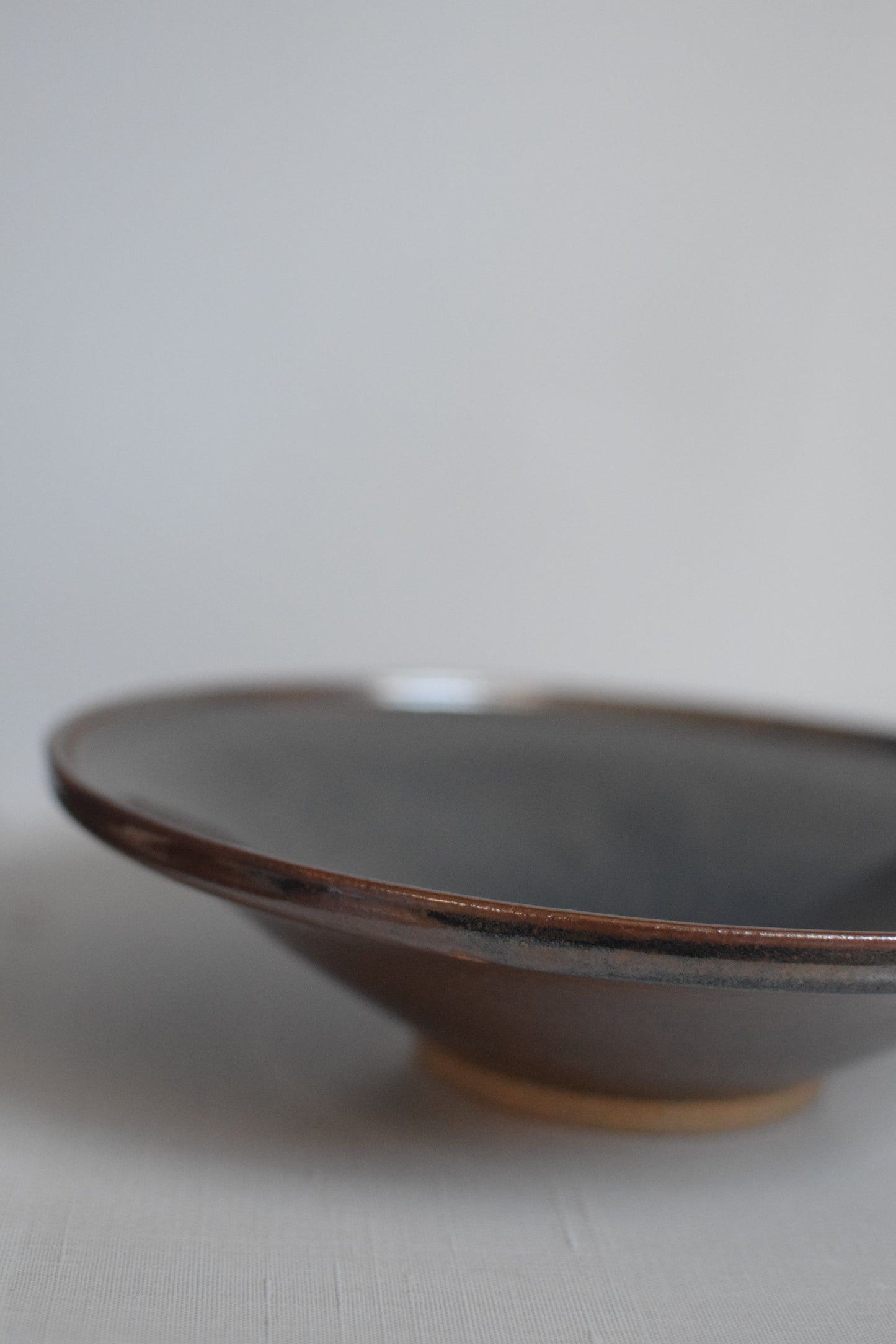 Dark Copper Fruit Bowl
