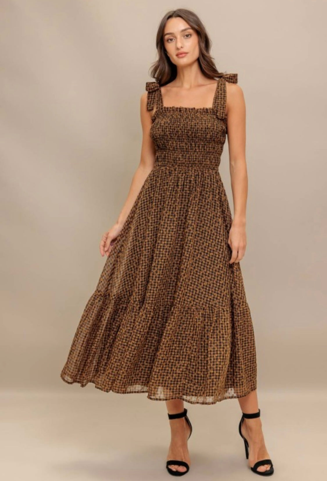 Woven Midi Dress