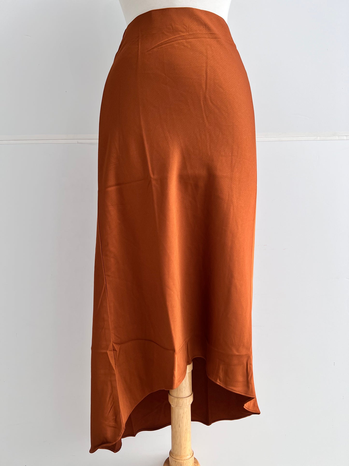 Callum Toffee High Low Skirt