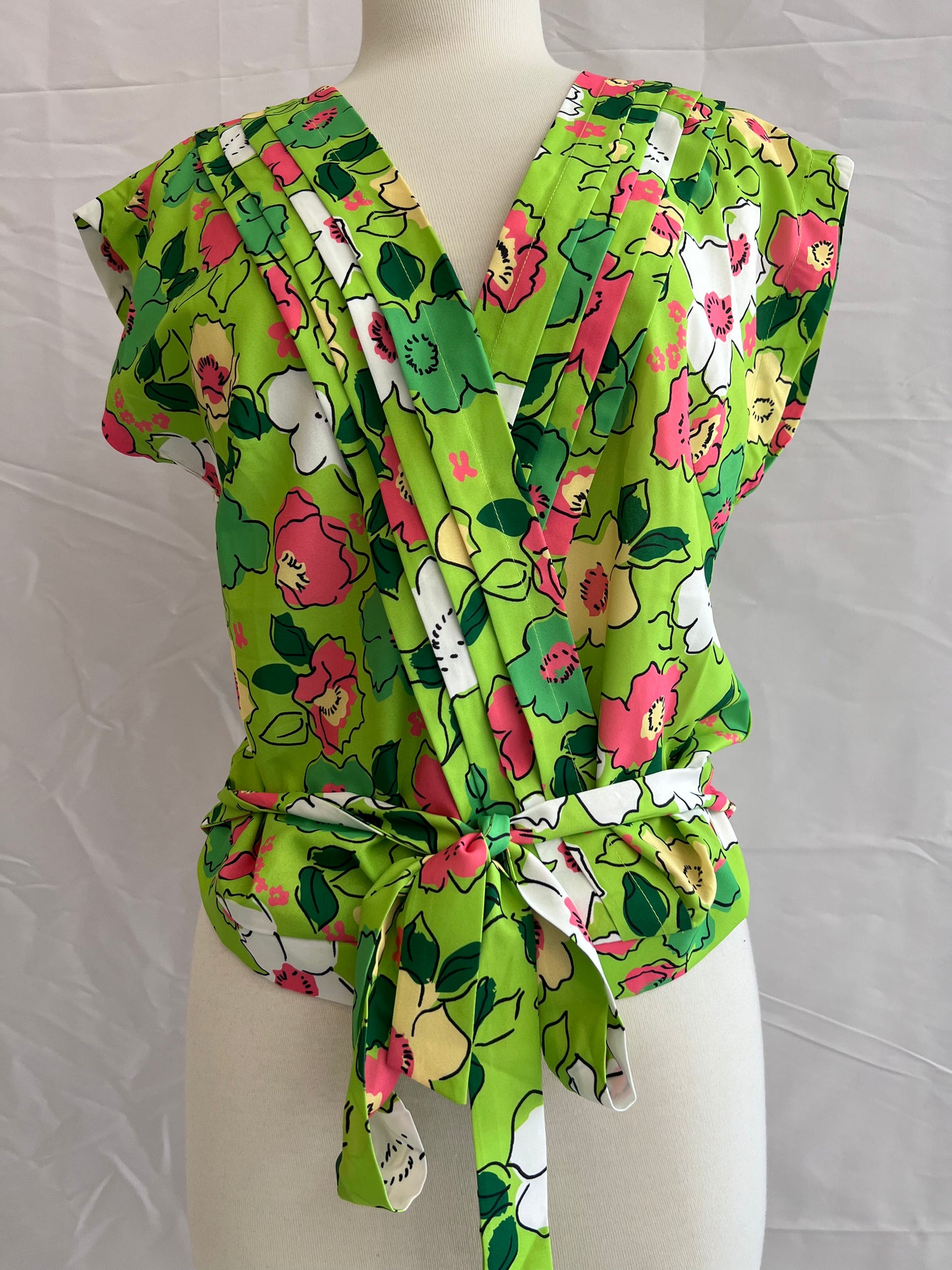 Mae Viridescent Floret Blouse