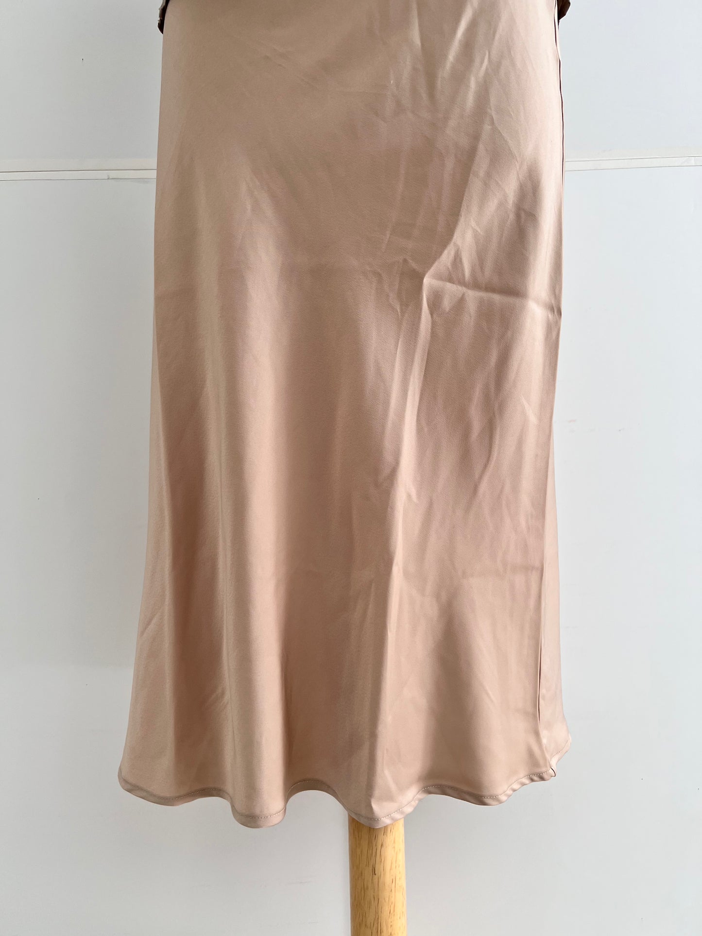 Florina Solid Midi Skirt
