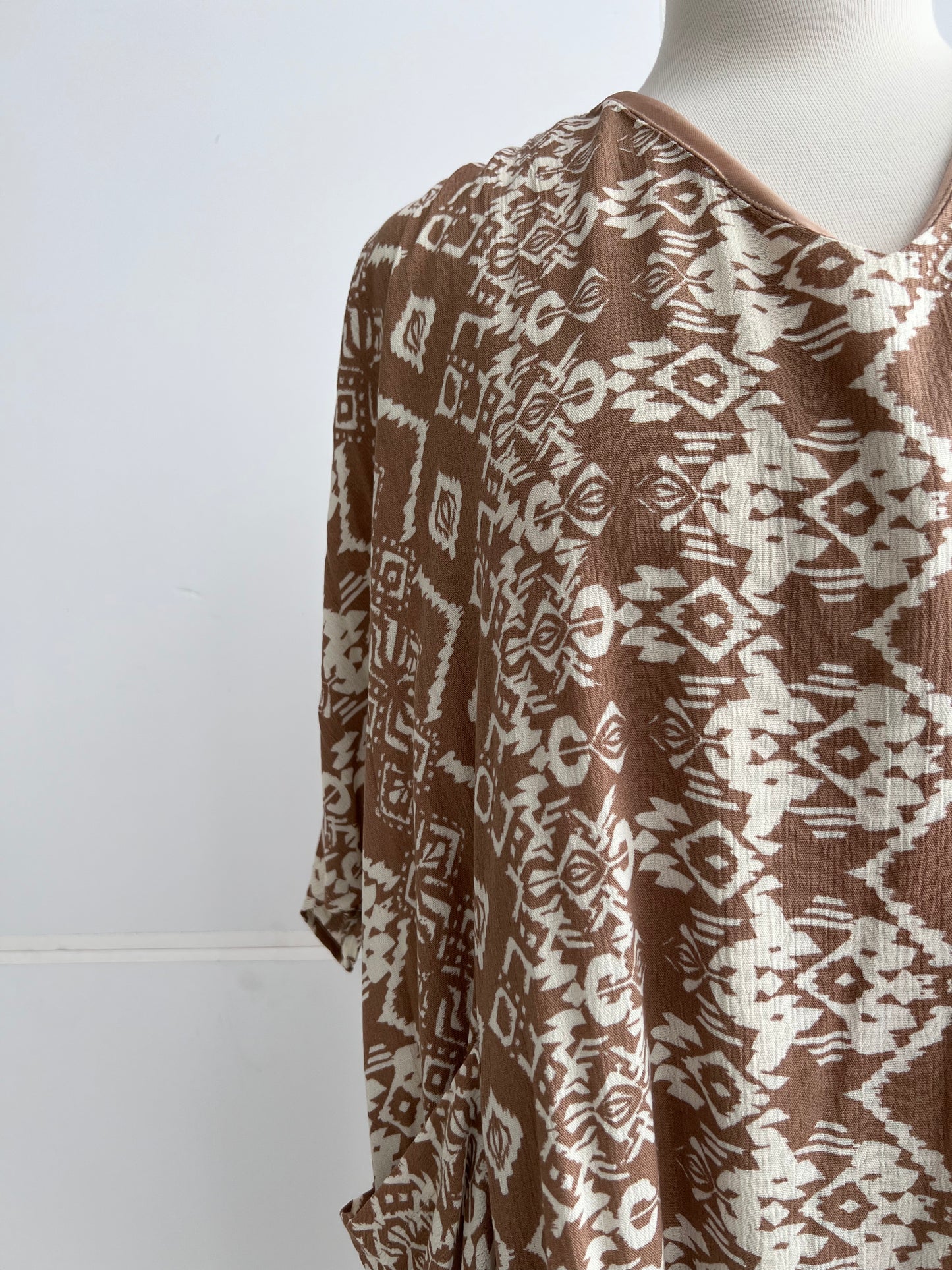 Etta Tribal Dress Extended