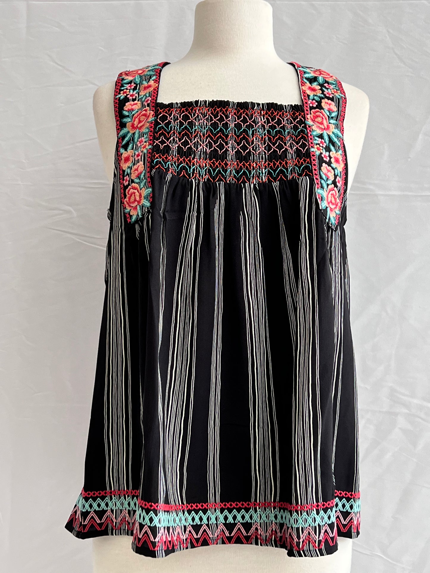 Caspian Sleeveless Summer Blouse