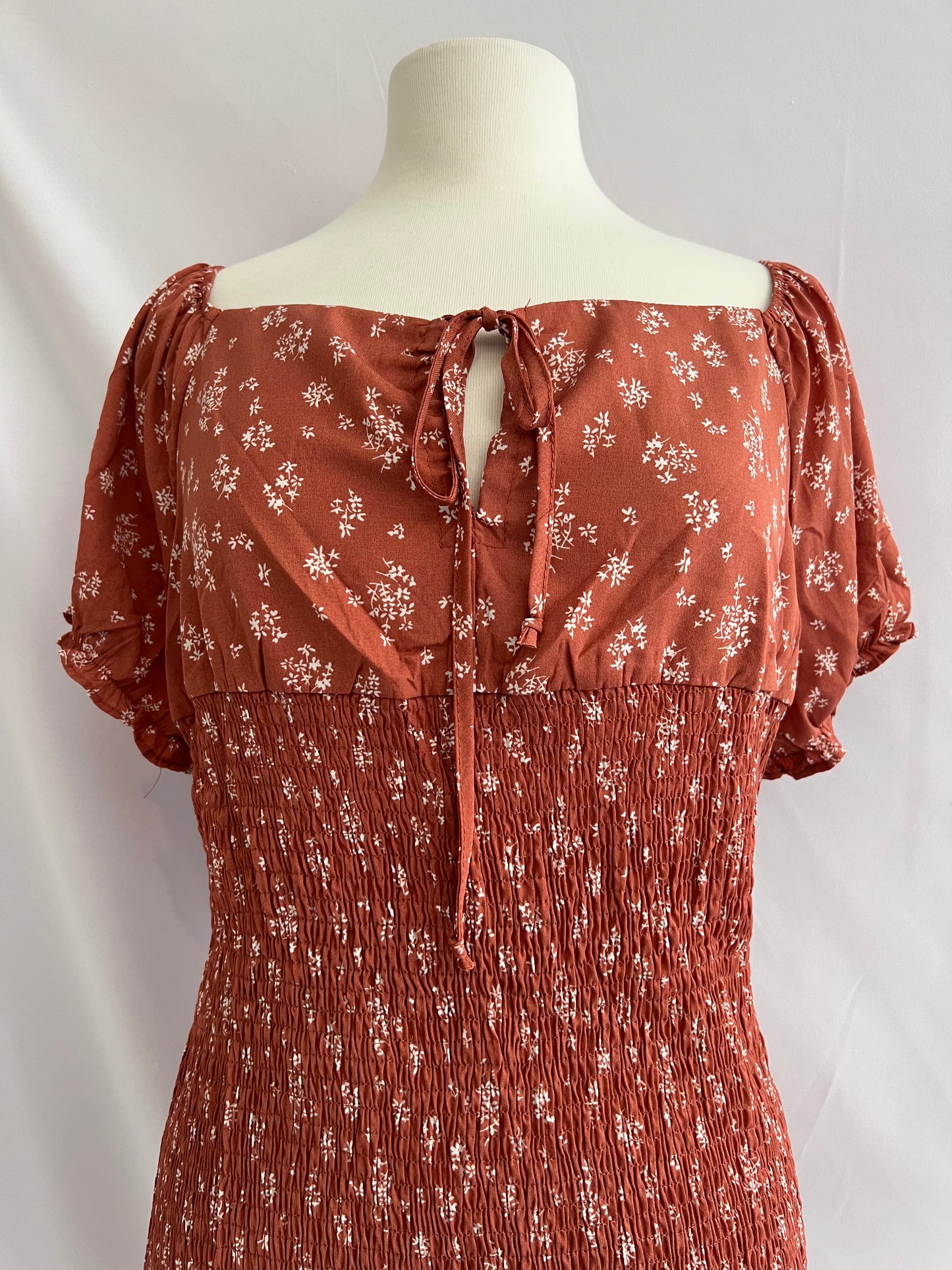 Jemma Shirred Midi Extended