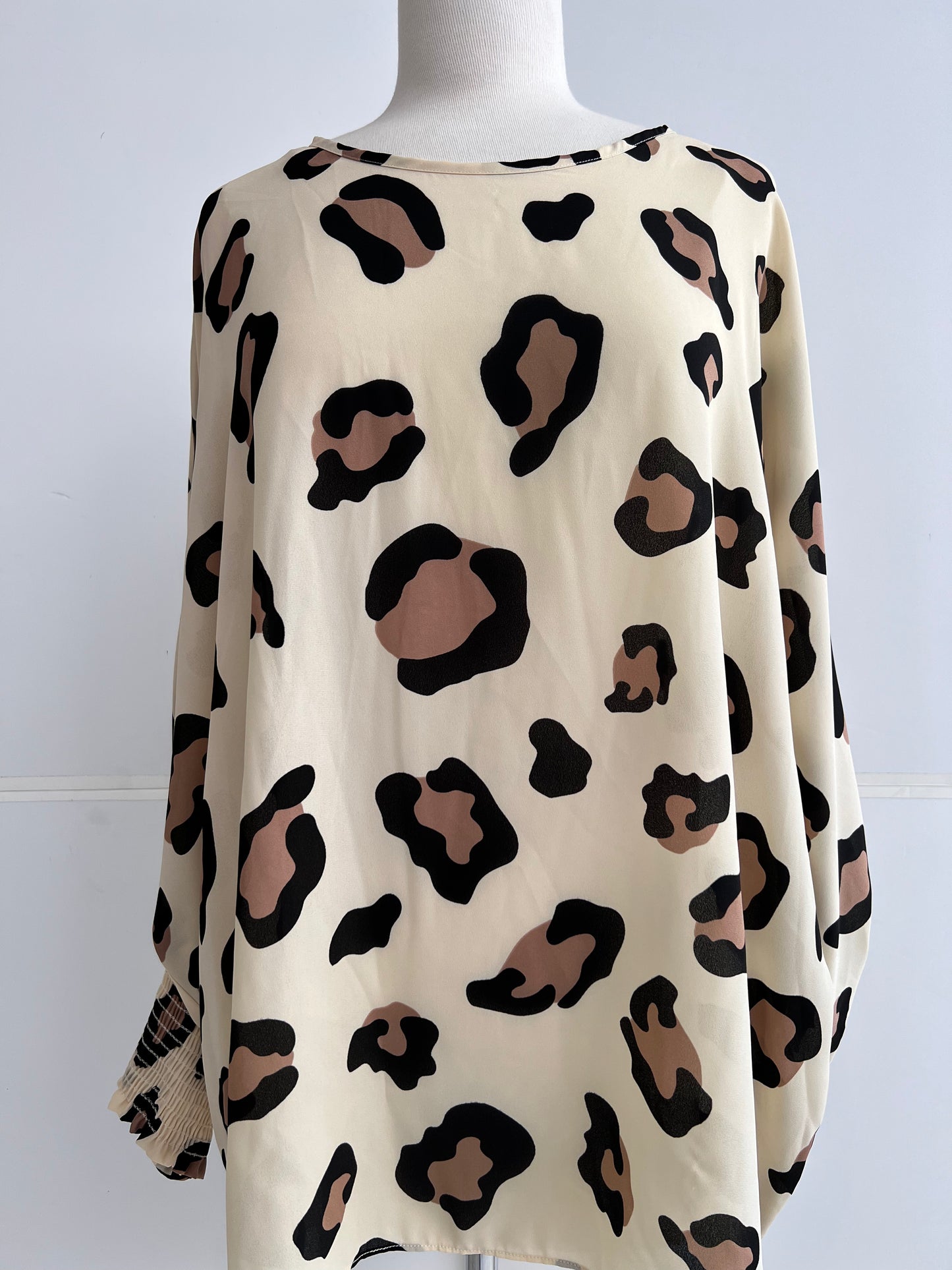 Lev Leopard Blouse