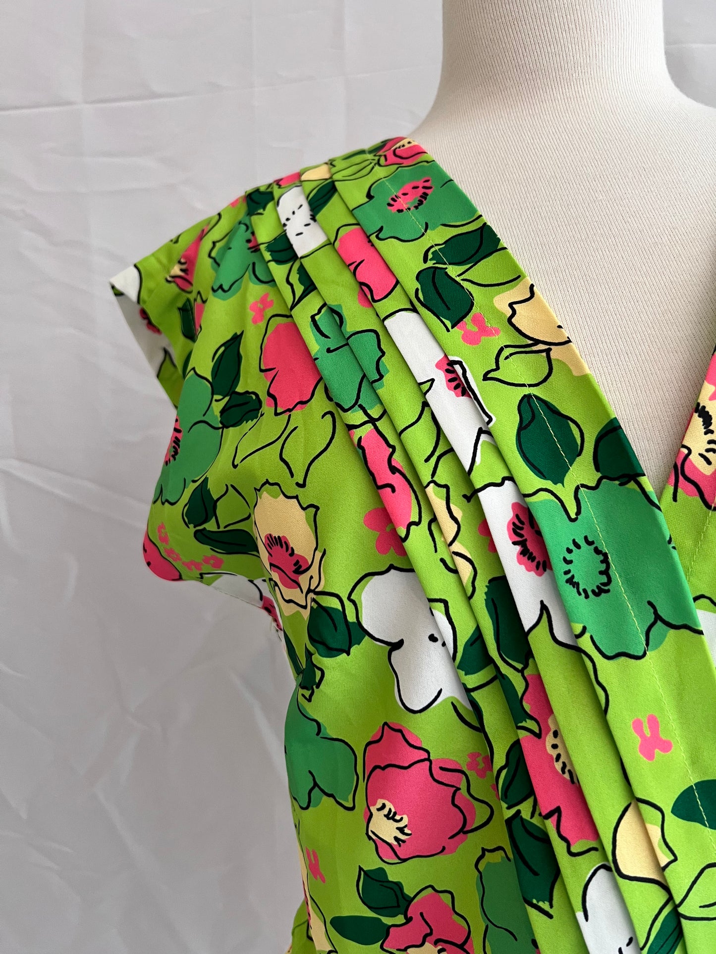 Mae Viridescent Floret Blouse