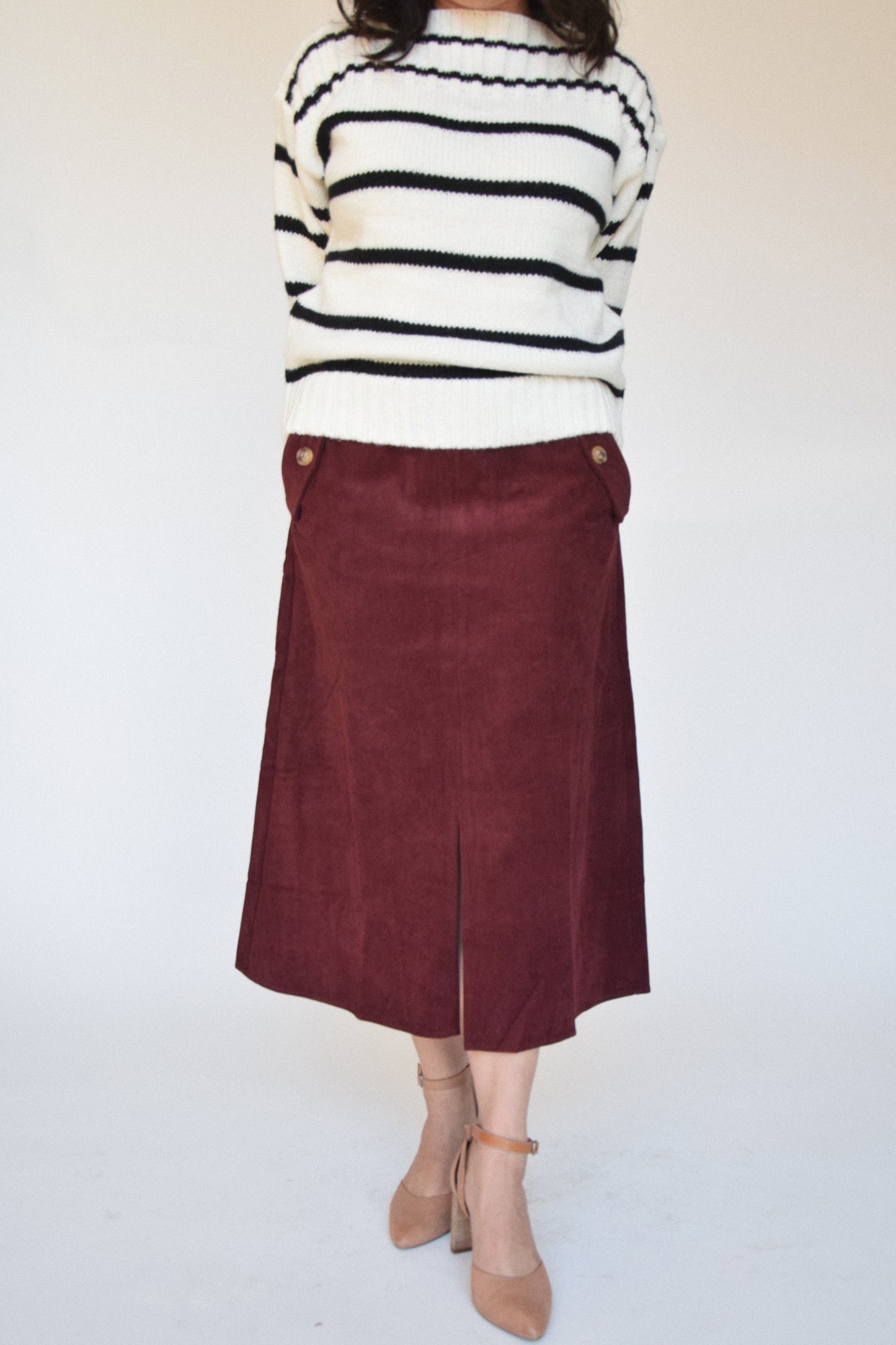 Cullen Corduroy Skirt