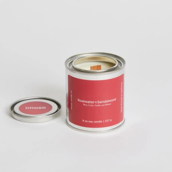 Rosewater Candle