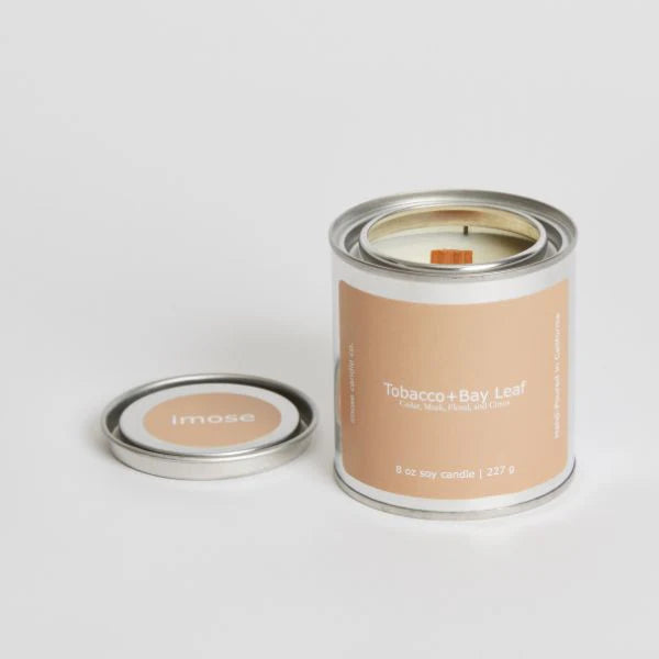 Tobacco & Bay Leaf Soy Candle