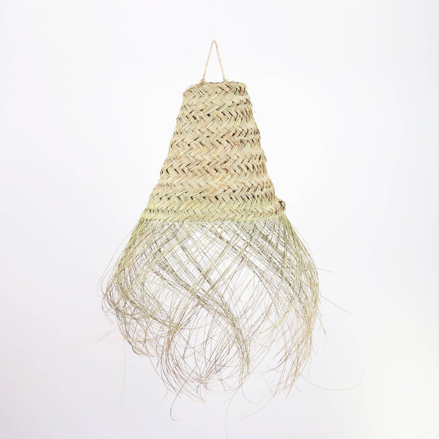 Tabernas Light Pendant - Straw Light Shade