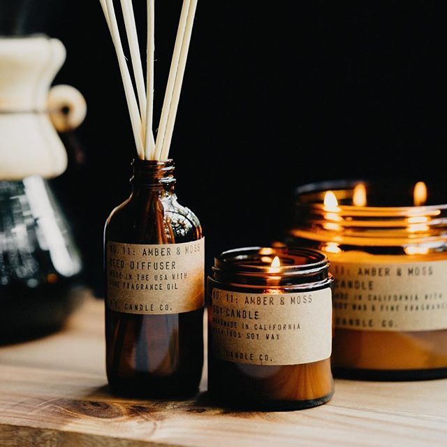Amber & Moss Reed Diffuser - 3.5fl.