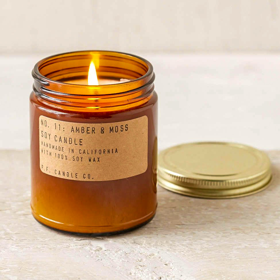 Amber & Moss Soy Candle - 7.2oz