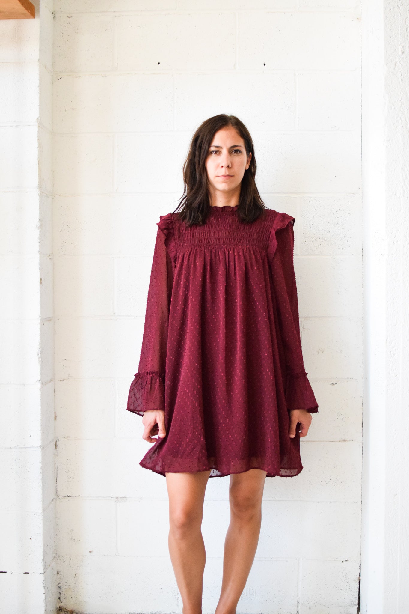 Foil Dotted Babydoll