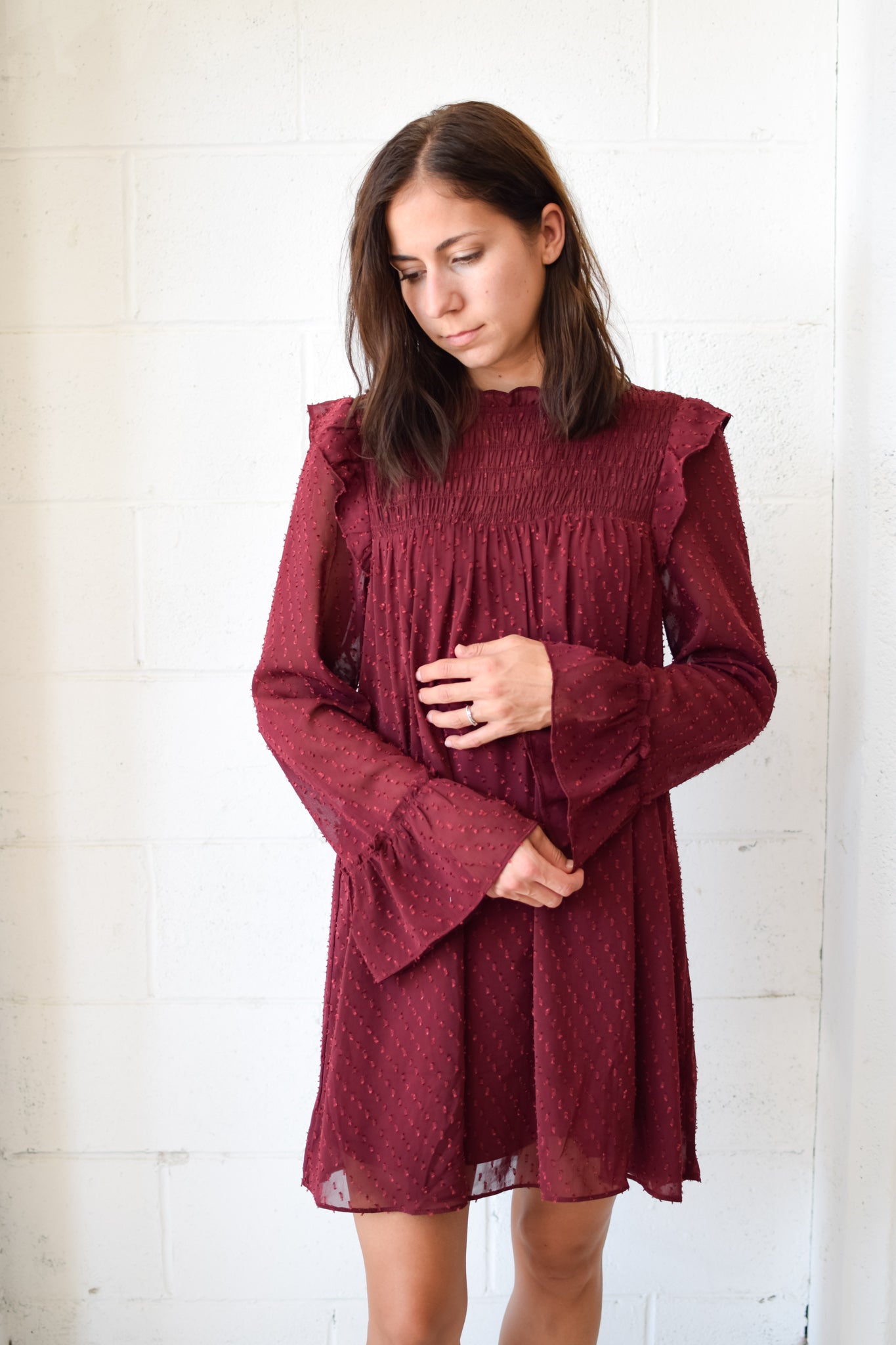 Foil Dotted Babydoll