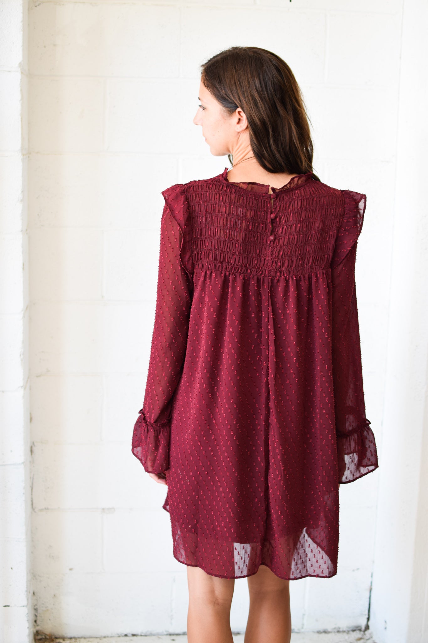 Foil Dotted Babydoll