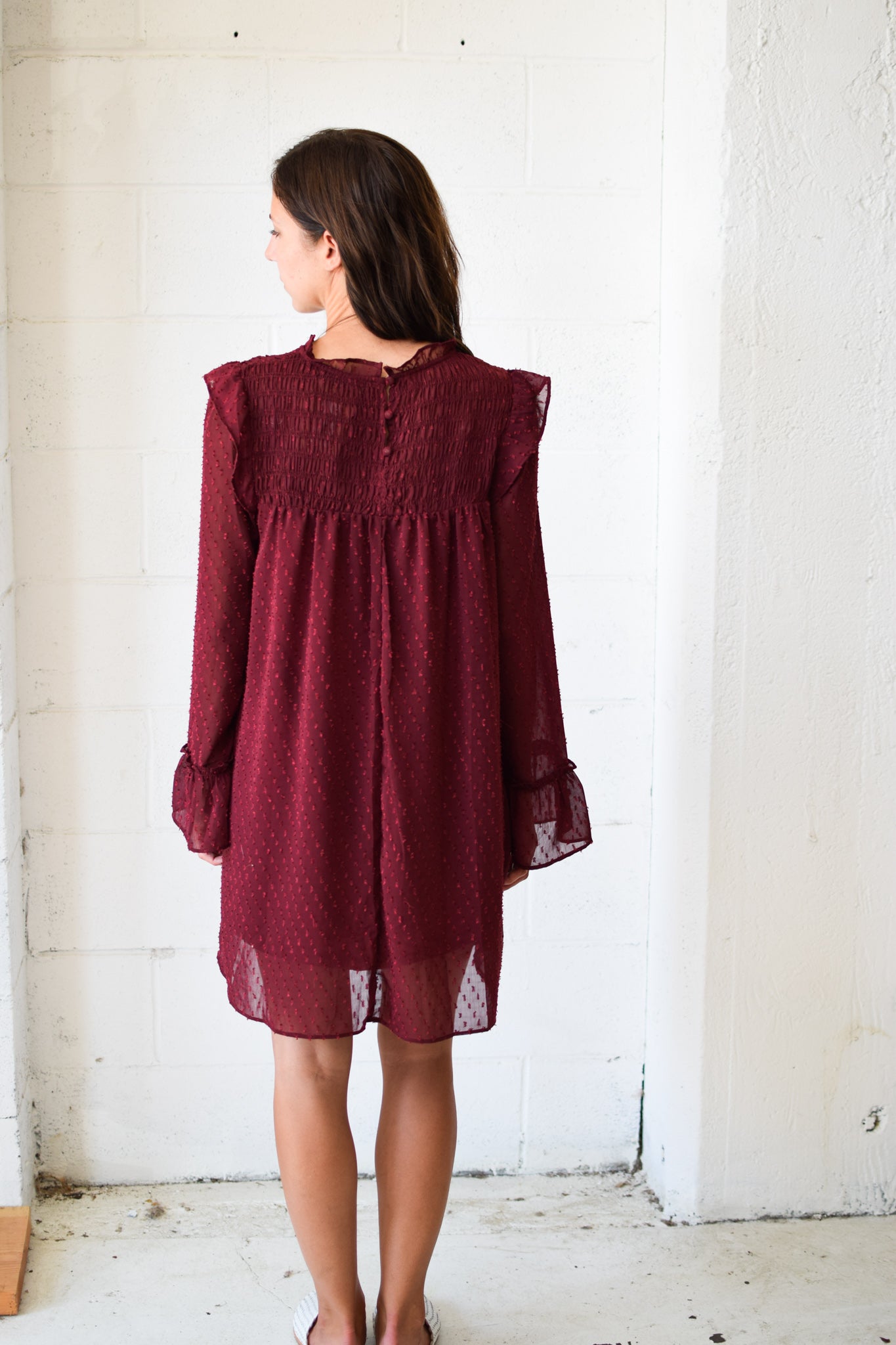 Foil Dotted Babydoll