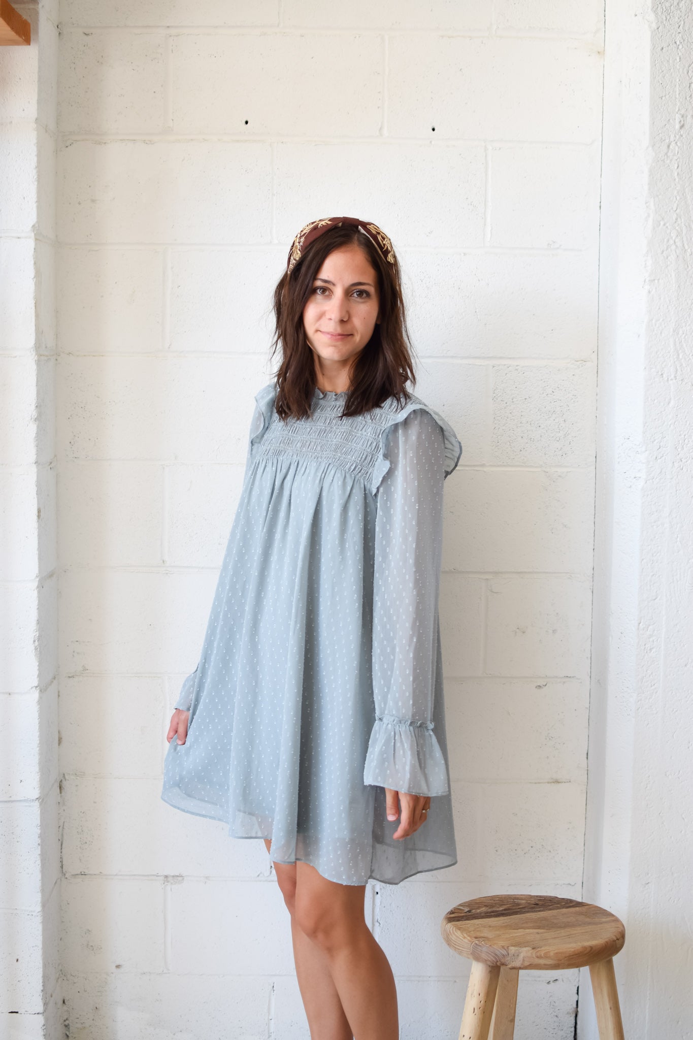 Foil Dotted Babydoll
