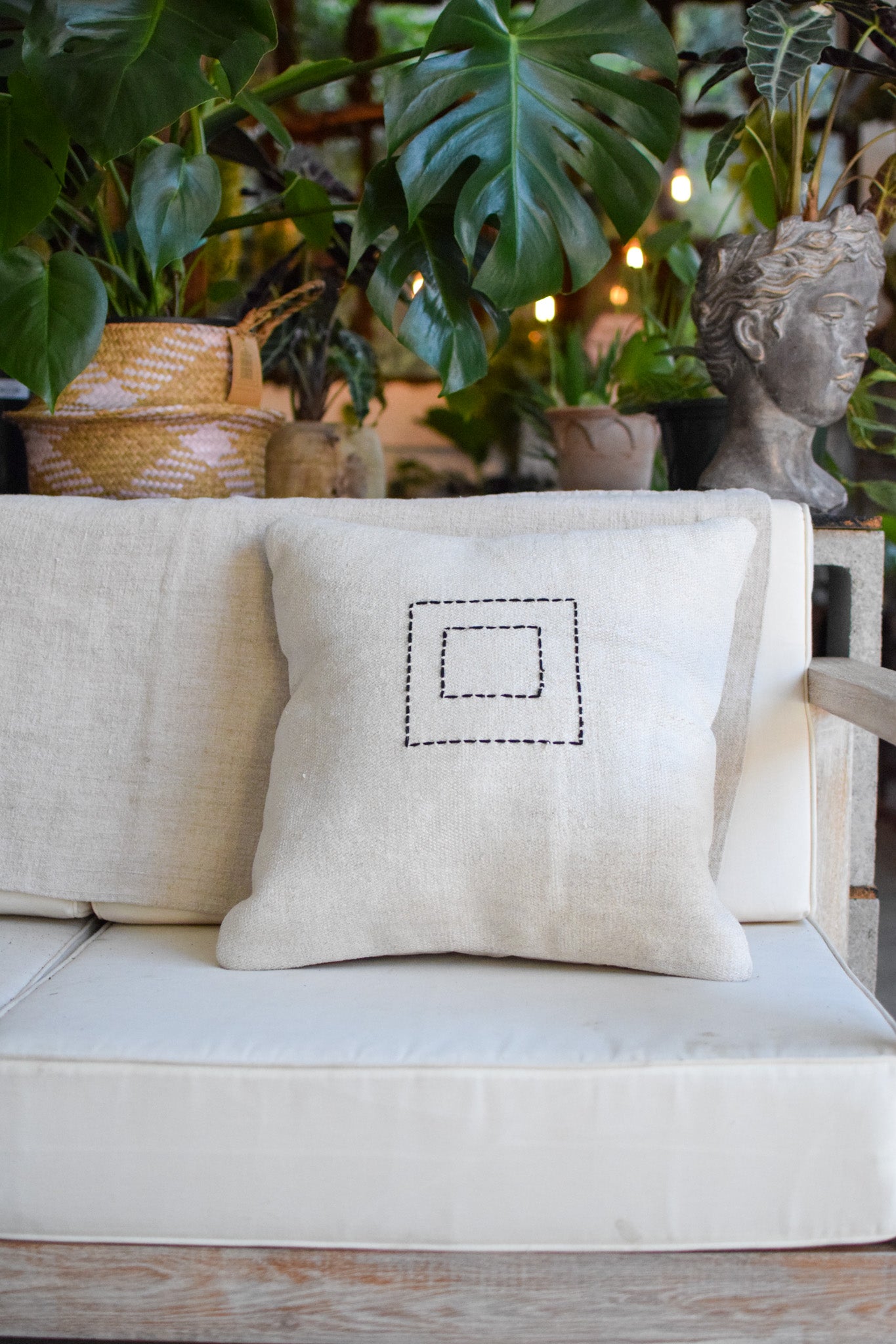 Kyle Hemp Pillow Cover