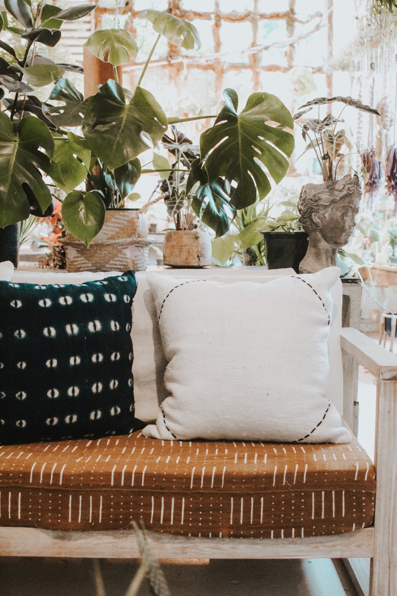 Luisa Hemp Pillow Cover